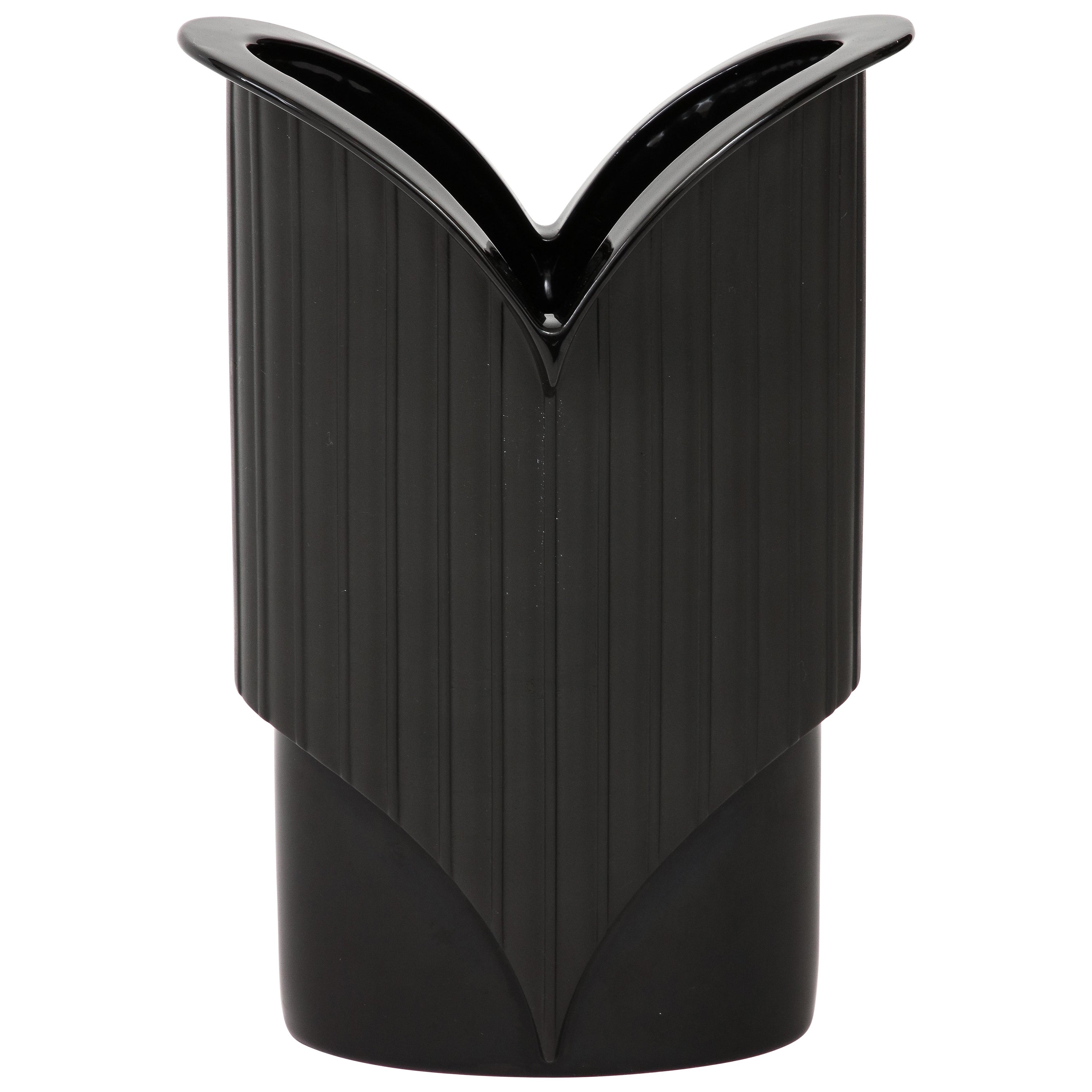 Vase en porcelaine de Rosenthal des années 1970, The Modernity