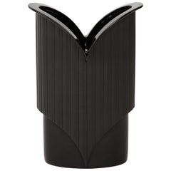 Jarrón de porcelana moderno de mediados de siglo de 1970 de Rosenthal