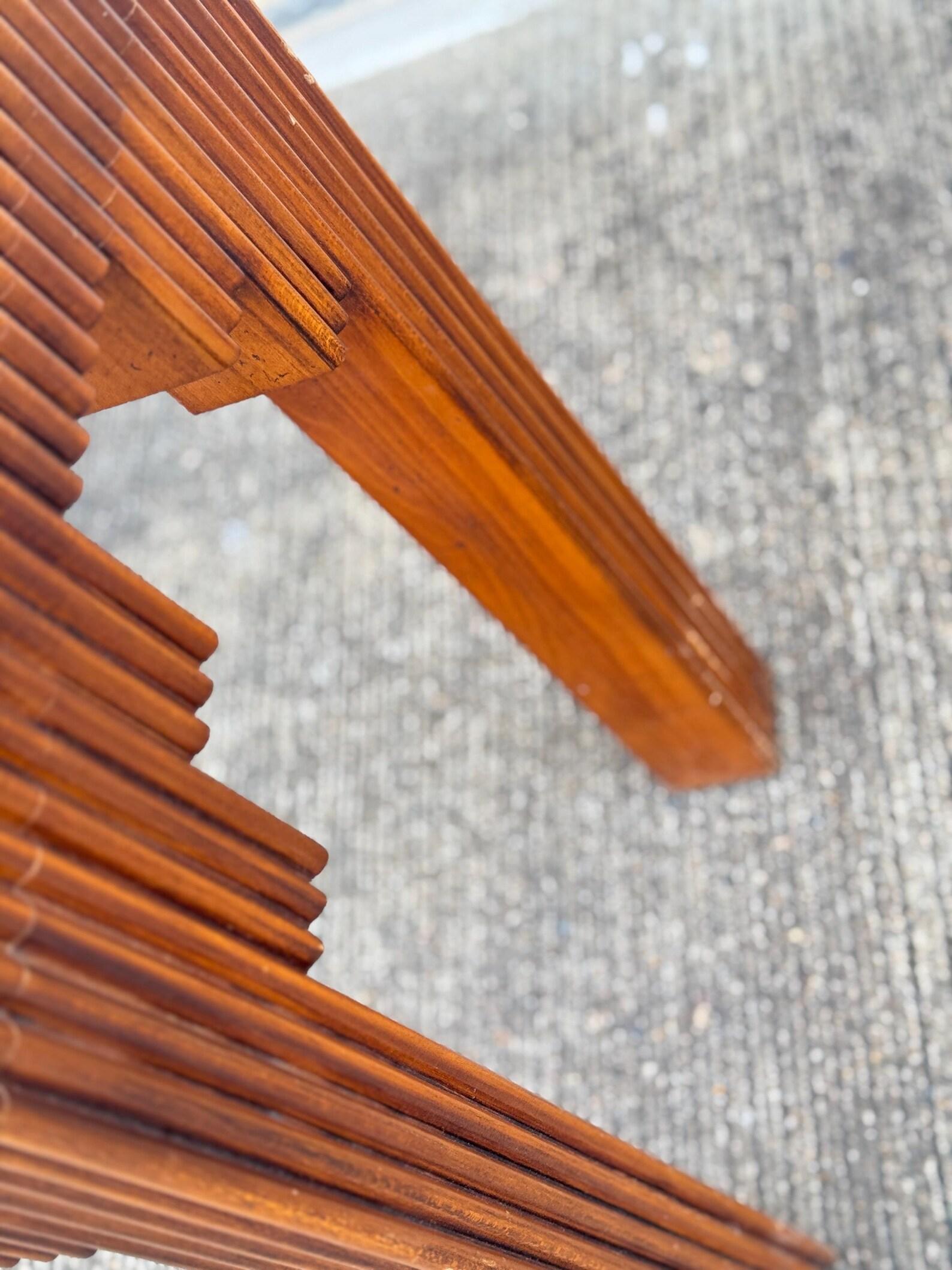 Tavolo consolle scultoreo Parsons del Mid Century Modern del 1970 in vendita 2
