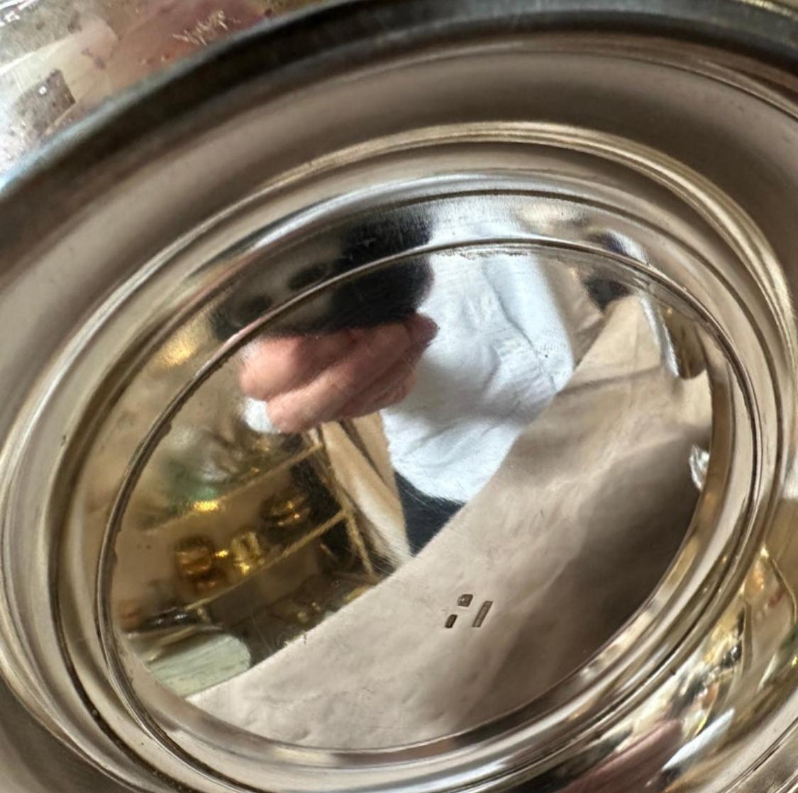 20th Century 1970s Mid-Century Modern Silver Plated French Set of Wine Cooler and Ice Bucket