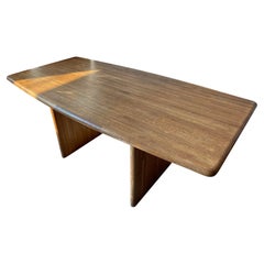 Used 1970s Mid-Century Modern Solid Wood Dining Table or Desk