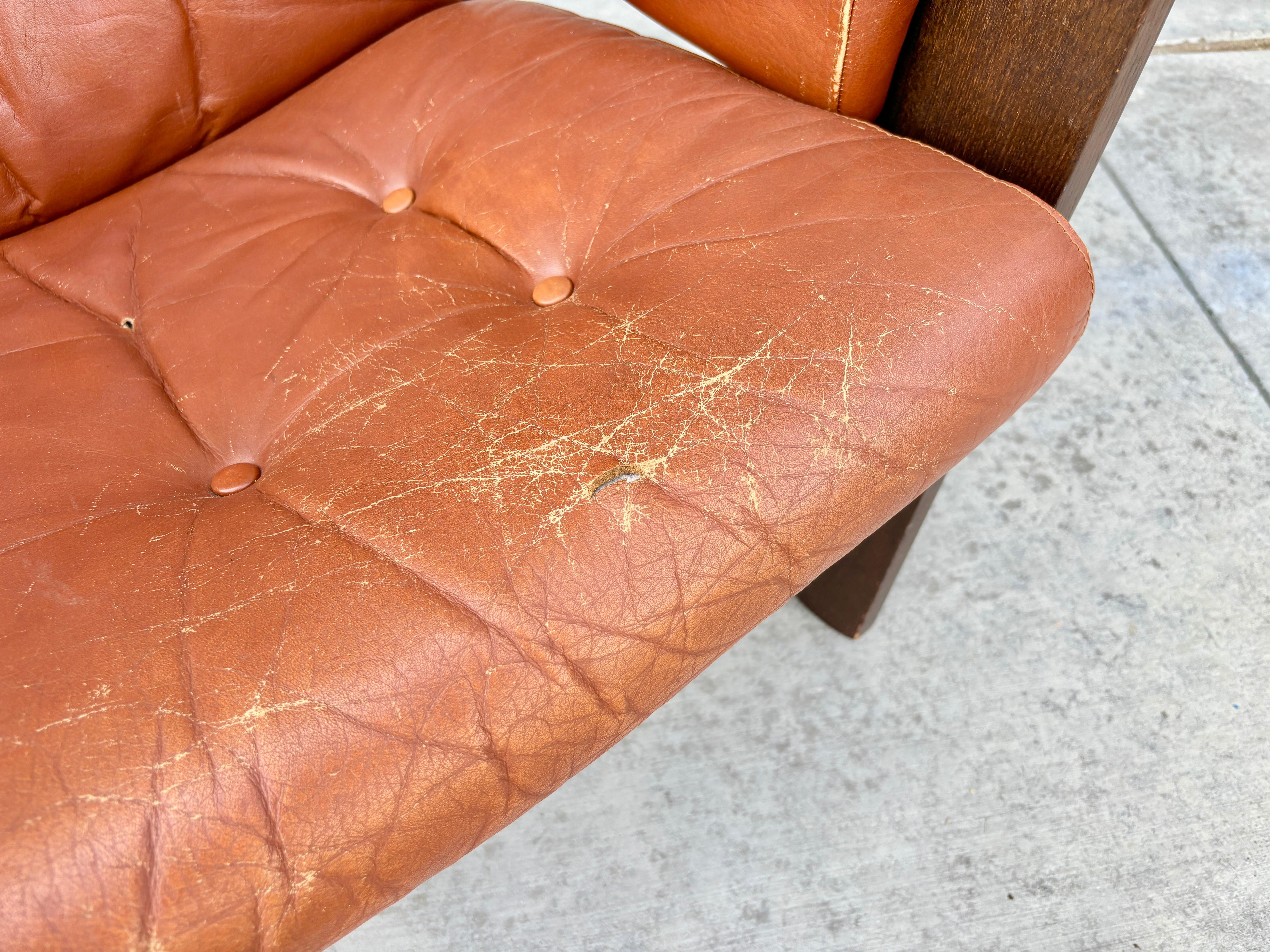 1970er Mid Century Liegestuhl im Zustand „Gut“ im Angebot in North Hollywood, CA