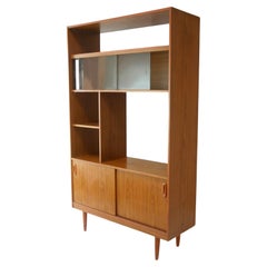 Retro 1970s mid century shelf unit / room divider by Schreiber