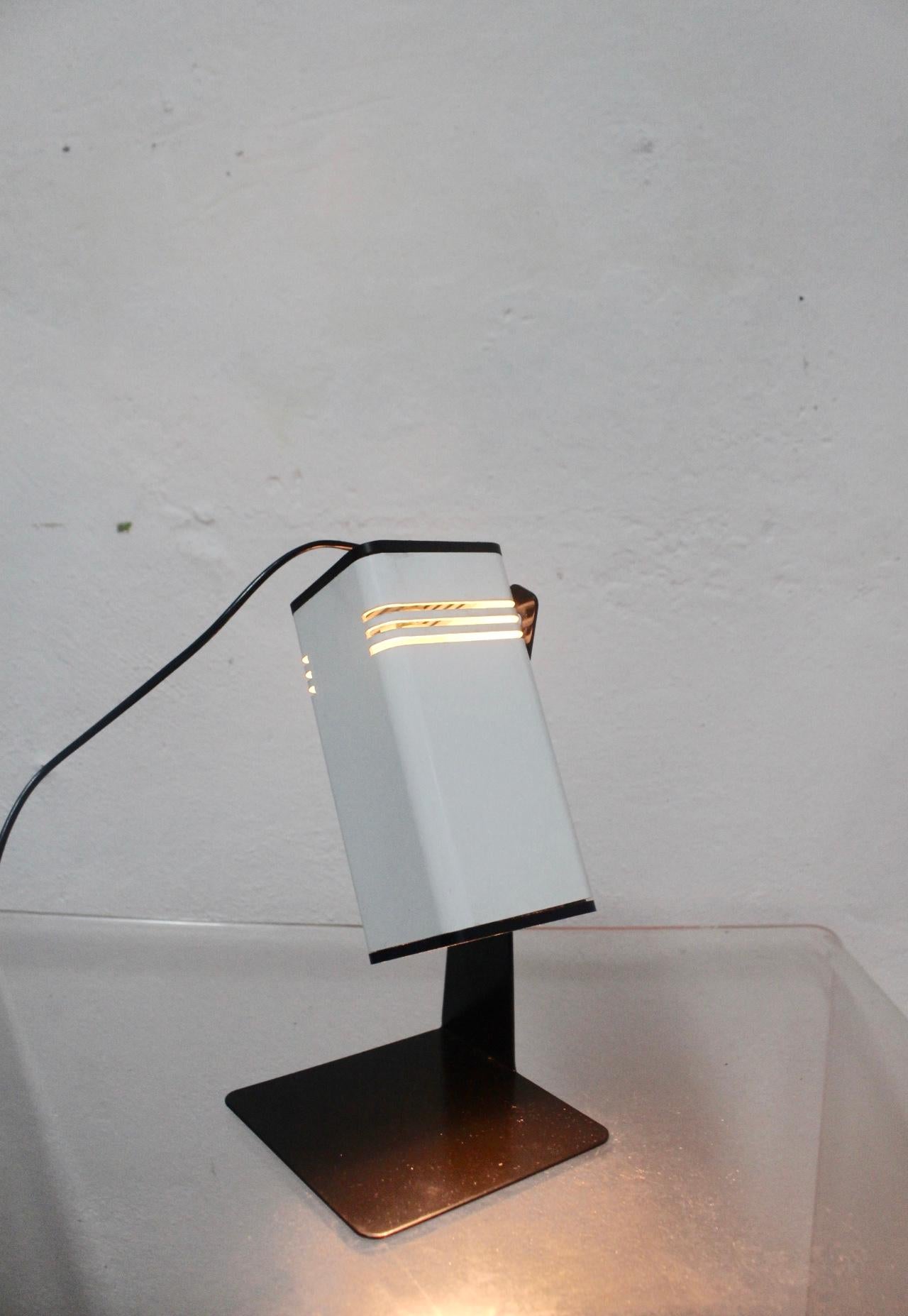 Metal 1970s Midcentury Table Lamp from Fase For Sale