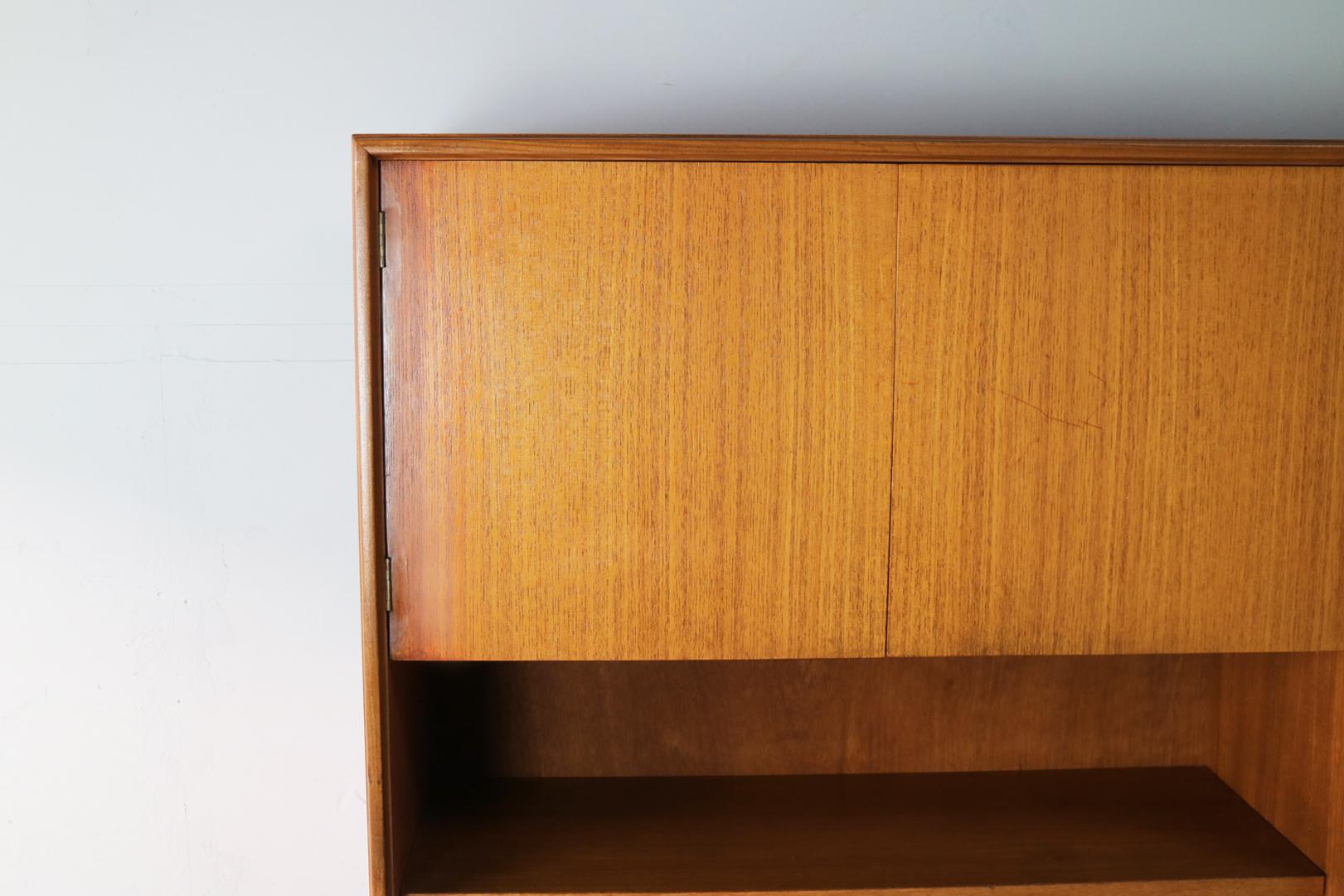 Late 20th Century 1970s Midcentury Teak Rare G Plan Book Case Free Standing Unit For Sale