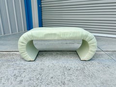 1970s Mid Century Waterfall Bench Styled After Steve Chase