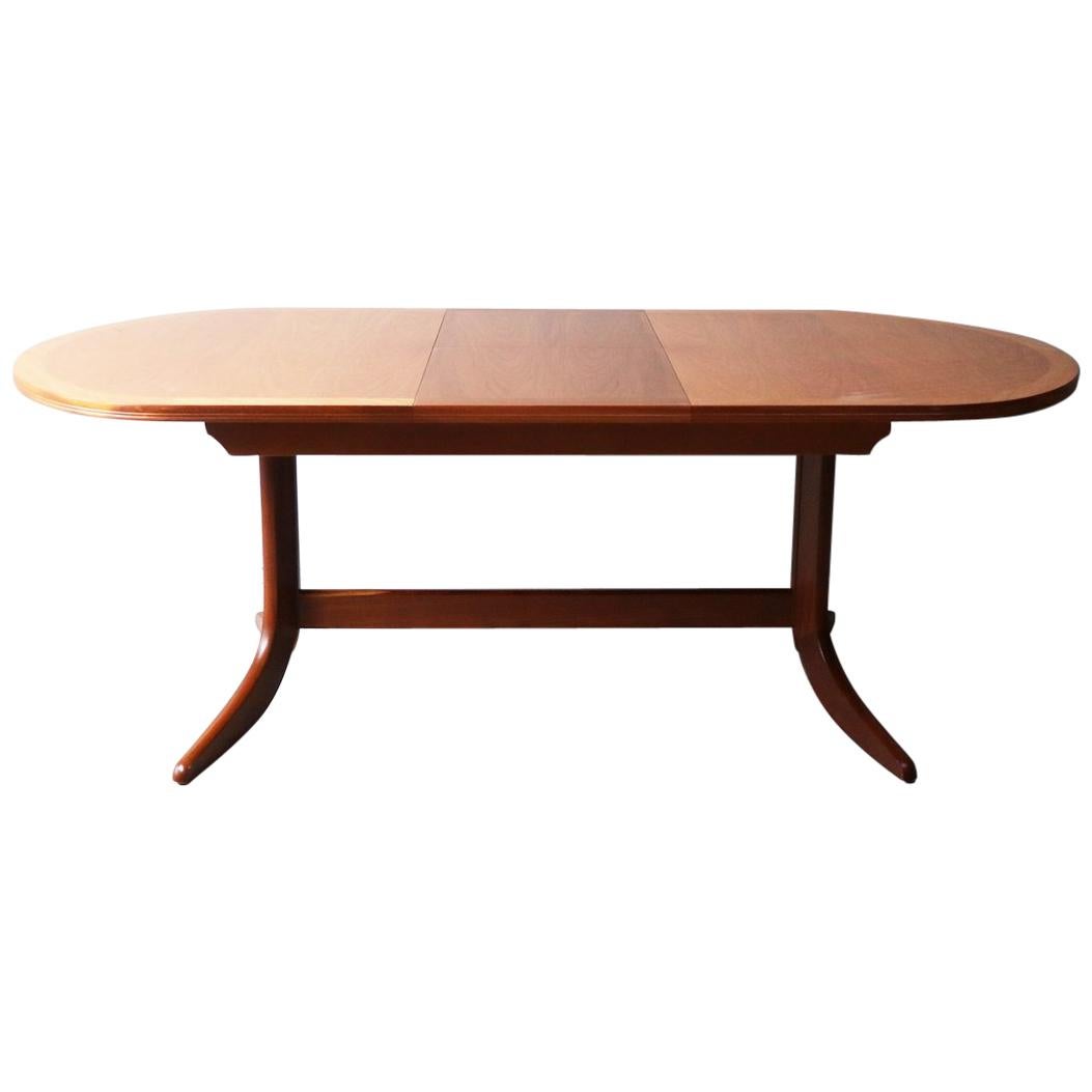 1970s Midcentury Dining Table by Nathan For Sale