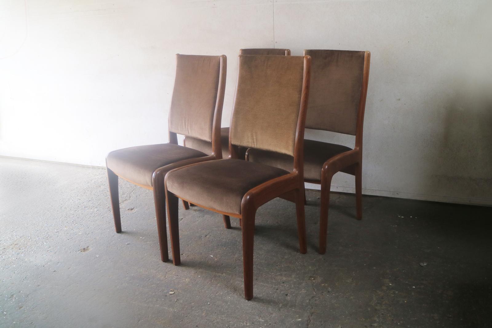 Late 20th Century 1970s Midcentury G Plan Dining Table and Chairs For Sale
