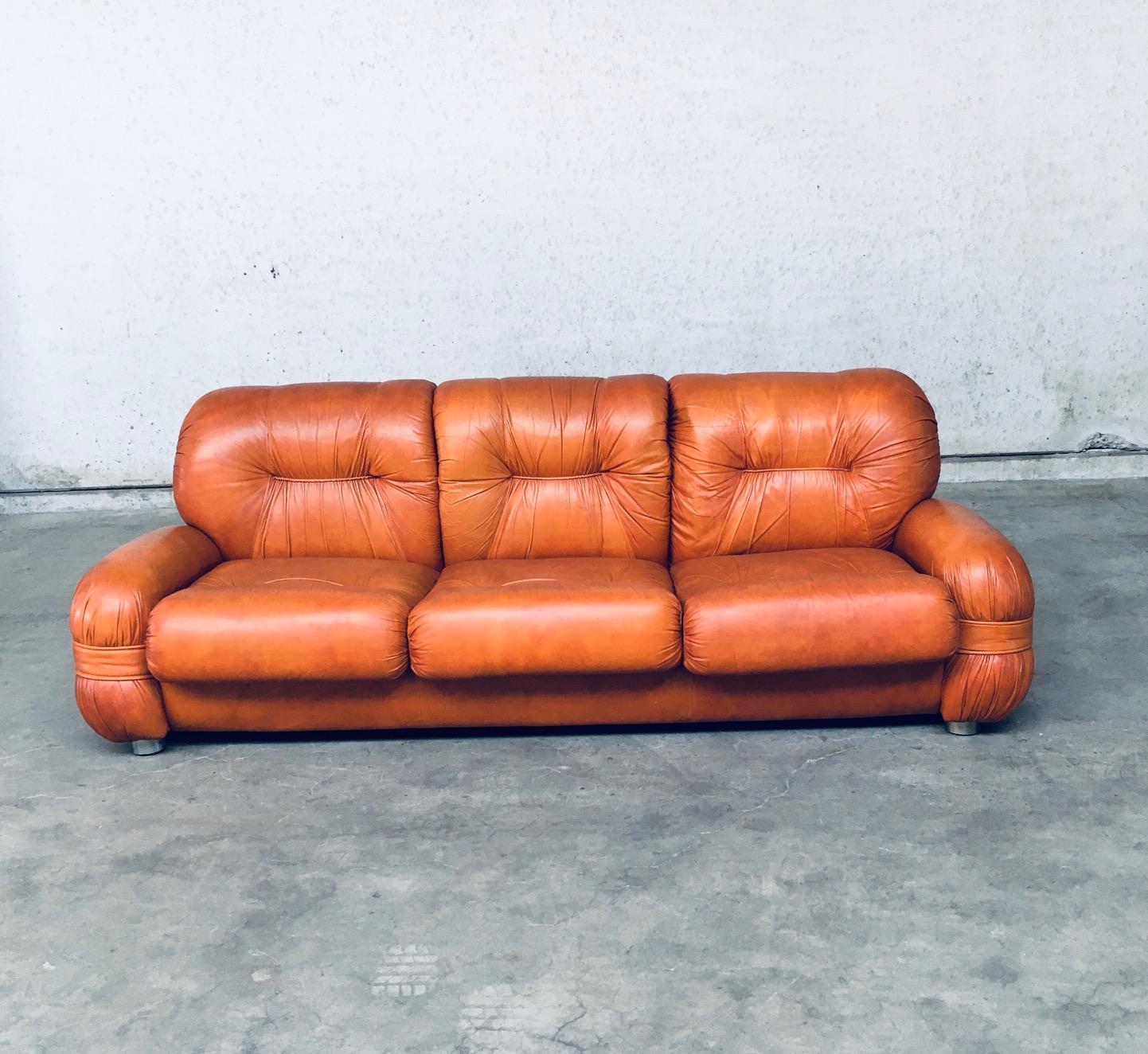 mid century modern sofa leather