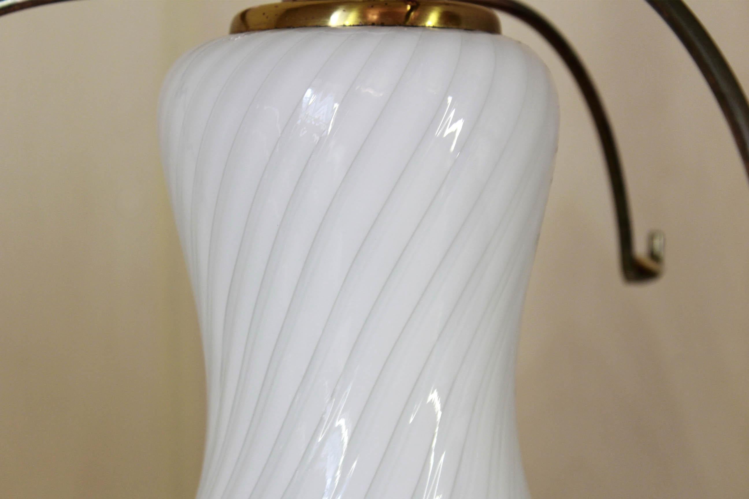 1970s Vintage Table Lamp , Murano design by Moda Luce 10