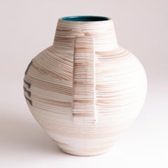 1970s Midcentury West German Abstract Pottery Vase by Carstens Tönnieshof