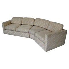 Vintage 1970's Milo Baughman for Thayer Coggin 3-Piece Sectional