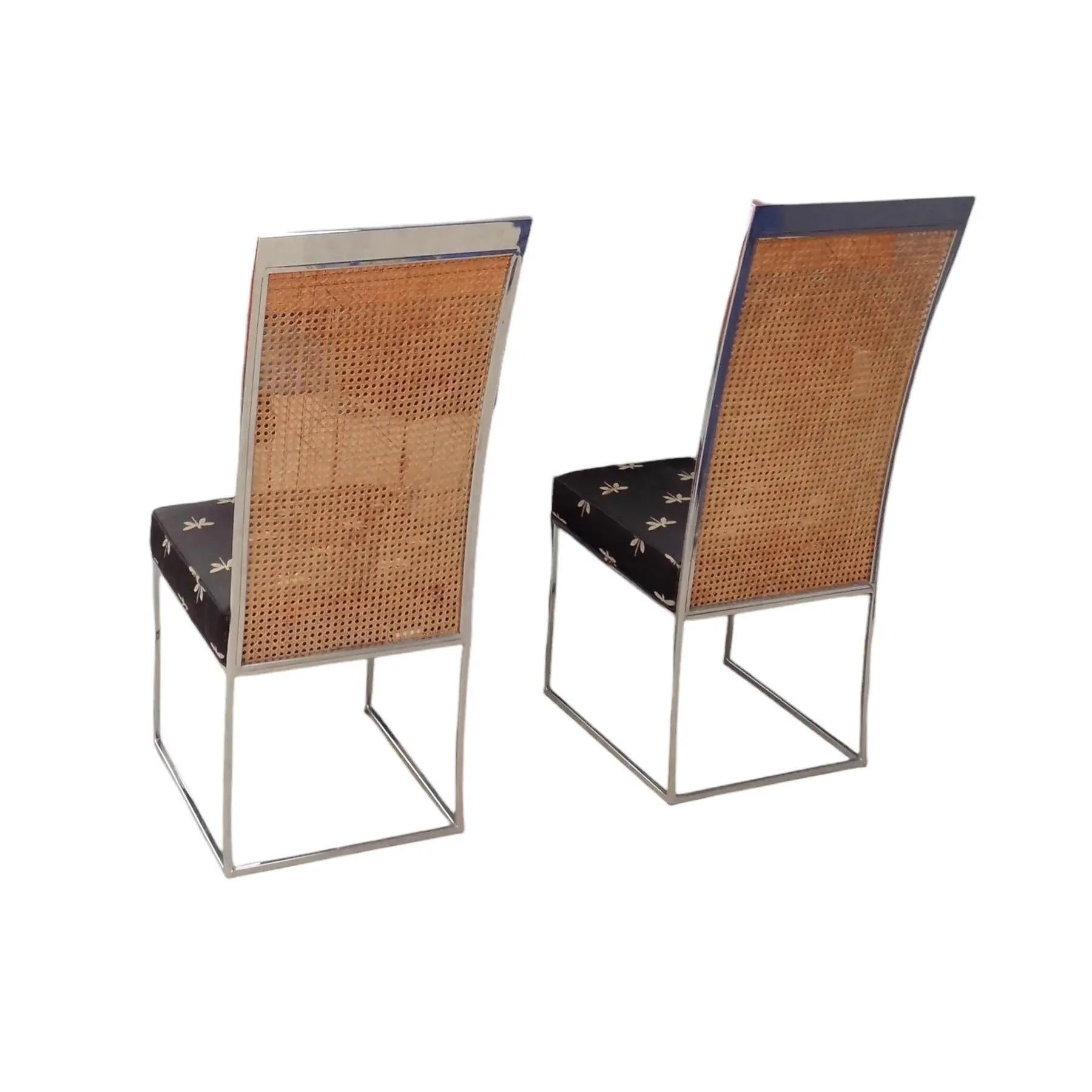 Mid-Century Modern 1970’s Milo Baughman for Thayer Coggin Chairs, Set of 5 For Sale