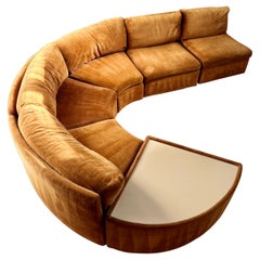 1970s Milo Baughman for Thayer Coggin Modular Sectional