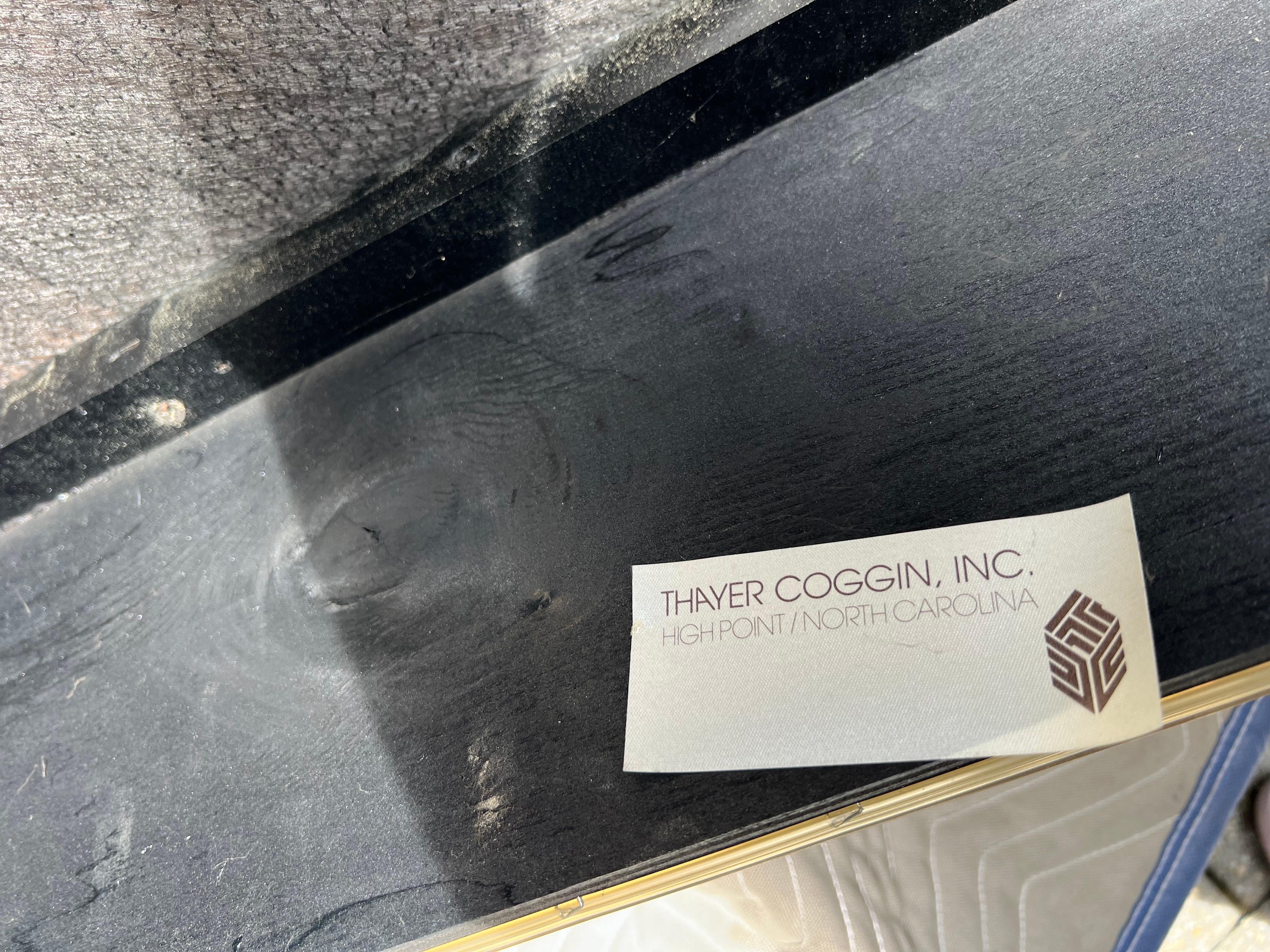 1970 Milo Baughman for Thayer Coggin Serpentine Sectional With Chrome Mirror Ba en vente 2