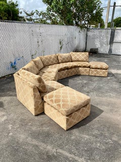 1970s Milo Baughman Modular Sectional, Set of 5