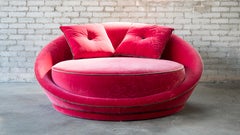 1970s Milo Baughman Satellite Style Chaise Lounge Chair