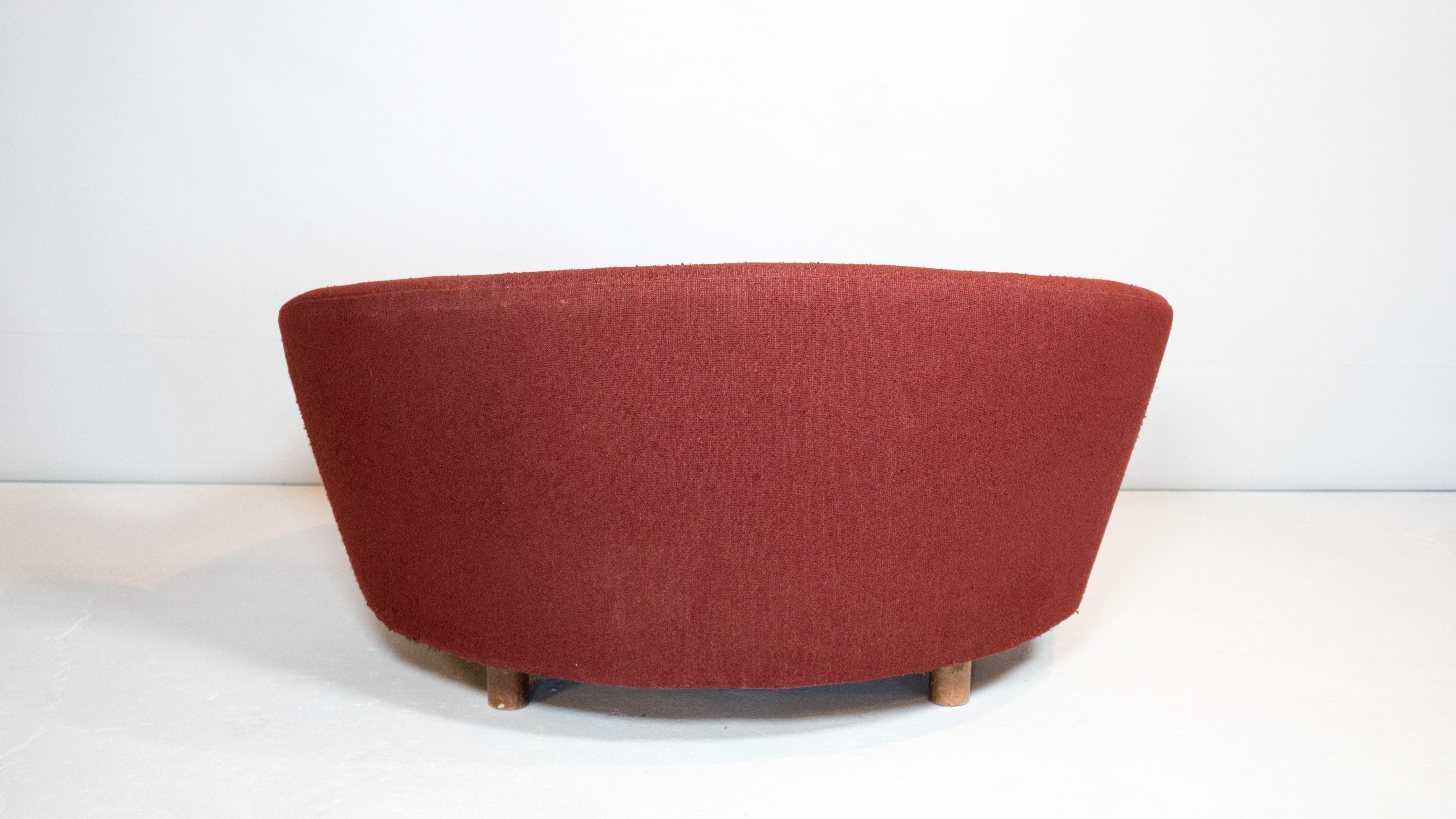 1970er Milo Baughman Style Satellite Petite Lounge Chair im Angebot 5