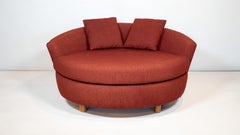 1970s Milo Baughman Style Satellite Petite Lounge Chair