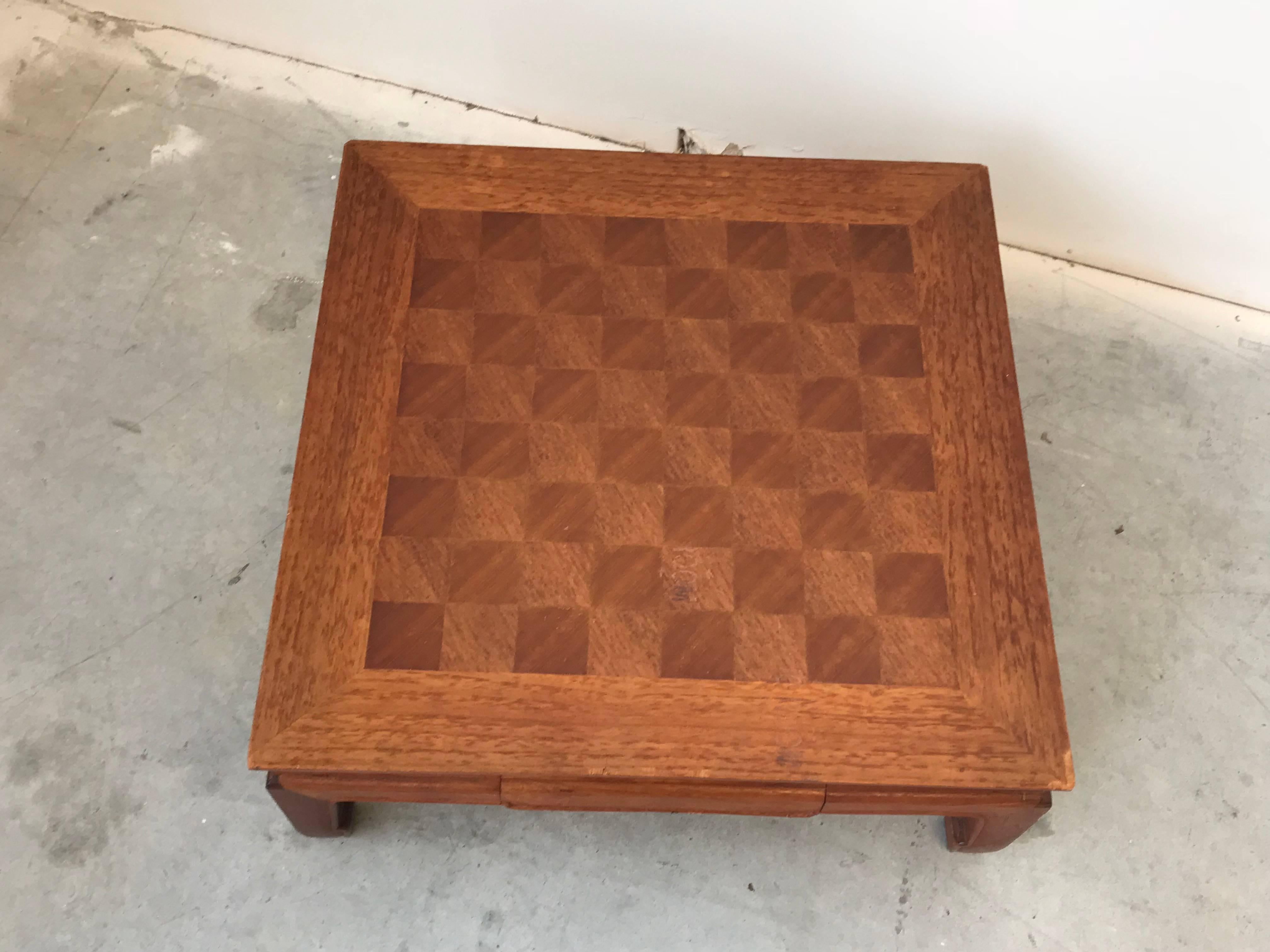 Chinoiserie 1970s Ming Style Chessboard