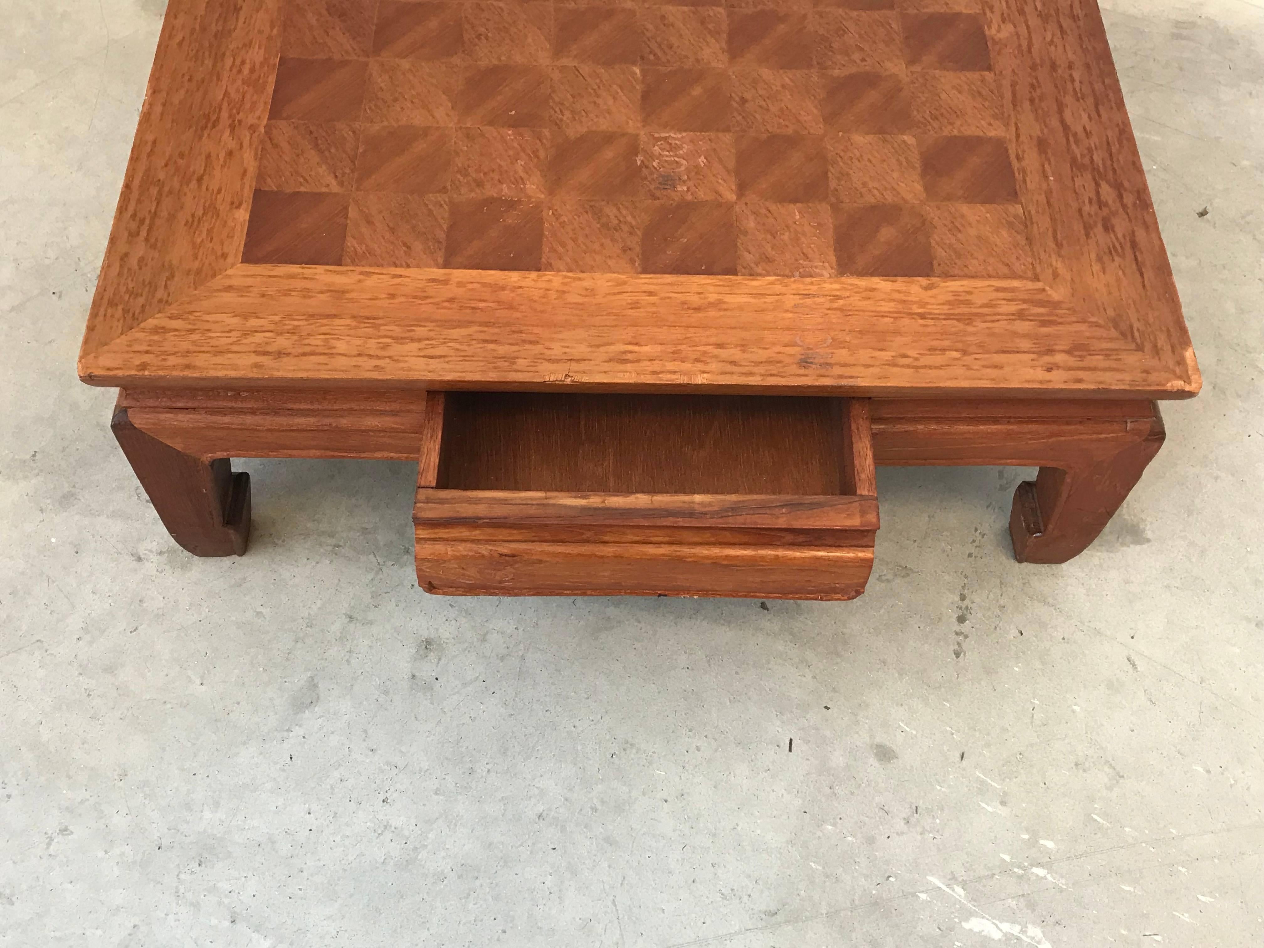 1970s Ming Style Chessboard In Good Condition In Richmond, VA