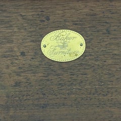 Michel Taylor pour Baker Furn des années 1970, style Ming. Console Alter Table