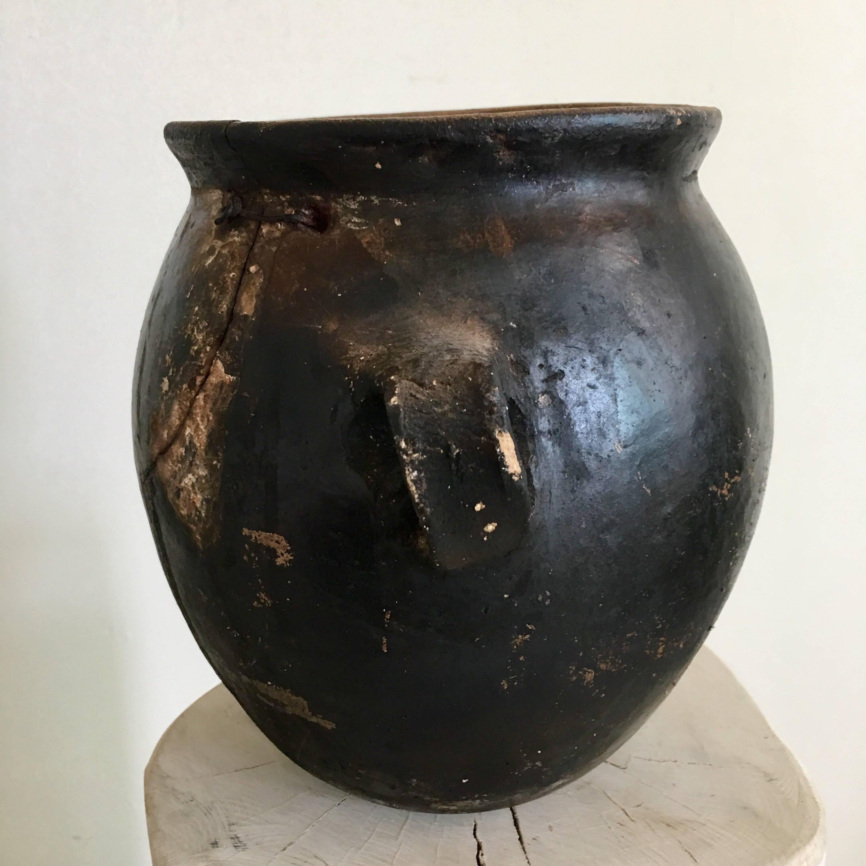 Primitive 1970s Mini Pot from Mexico