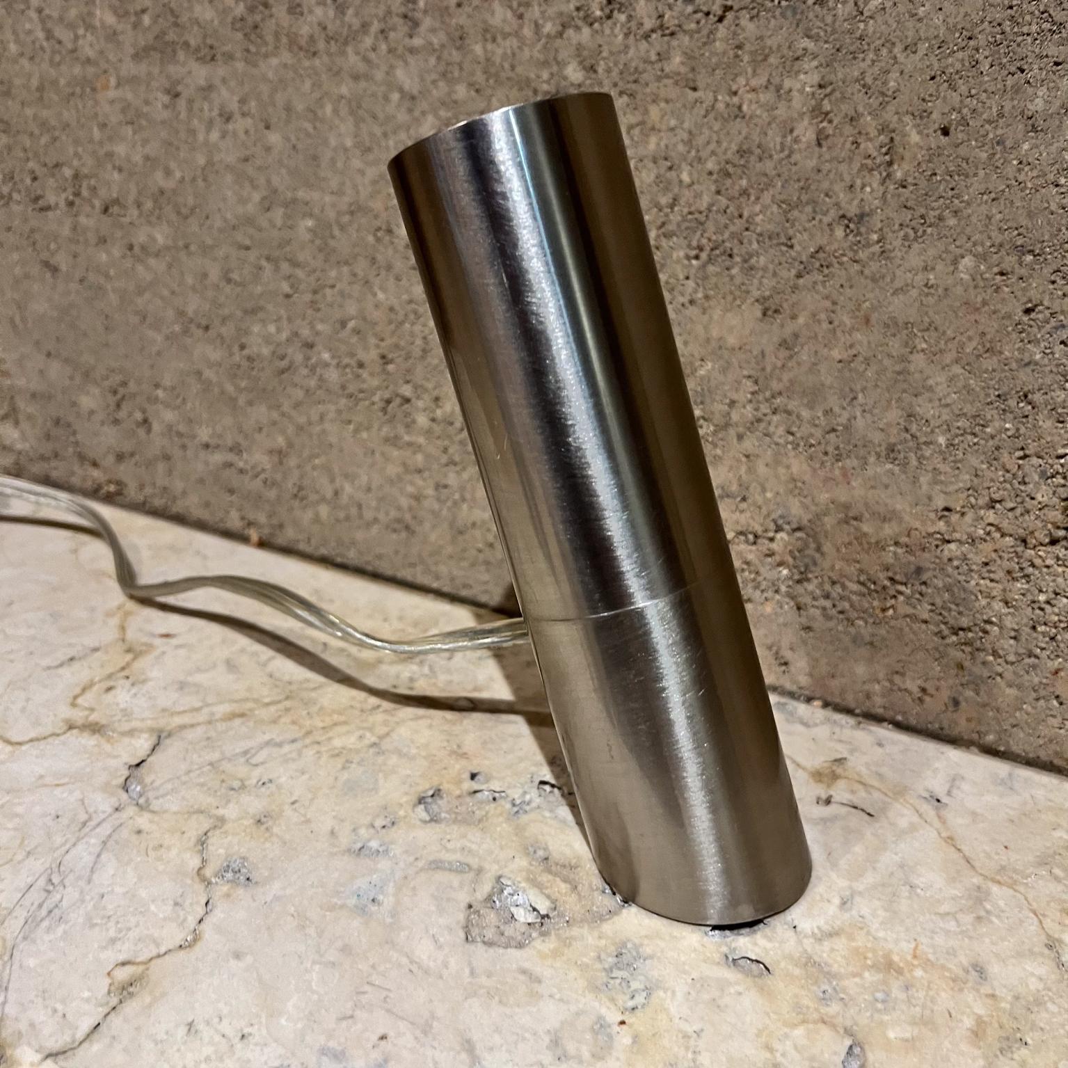 Mid-Century Modern 1970s Mini Spotlight Lamp Angular Cylinder