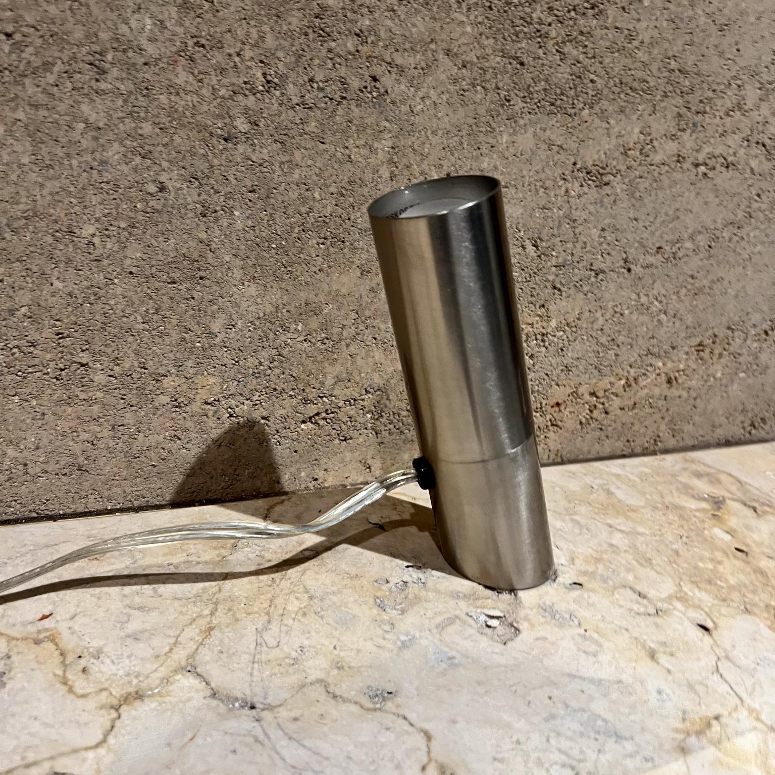 1970s Mini Spotlight Lamp Angular Cylinder In Good Condition In Chula Vista, CA