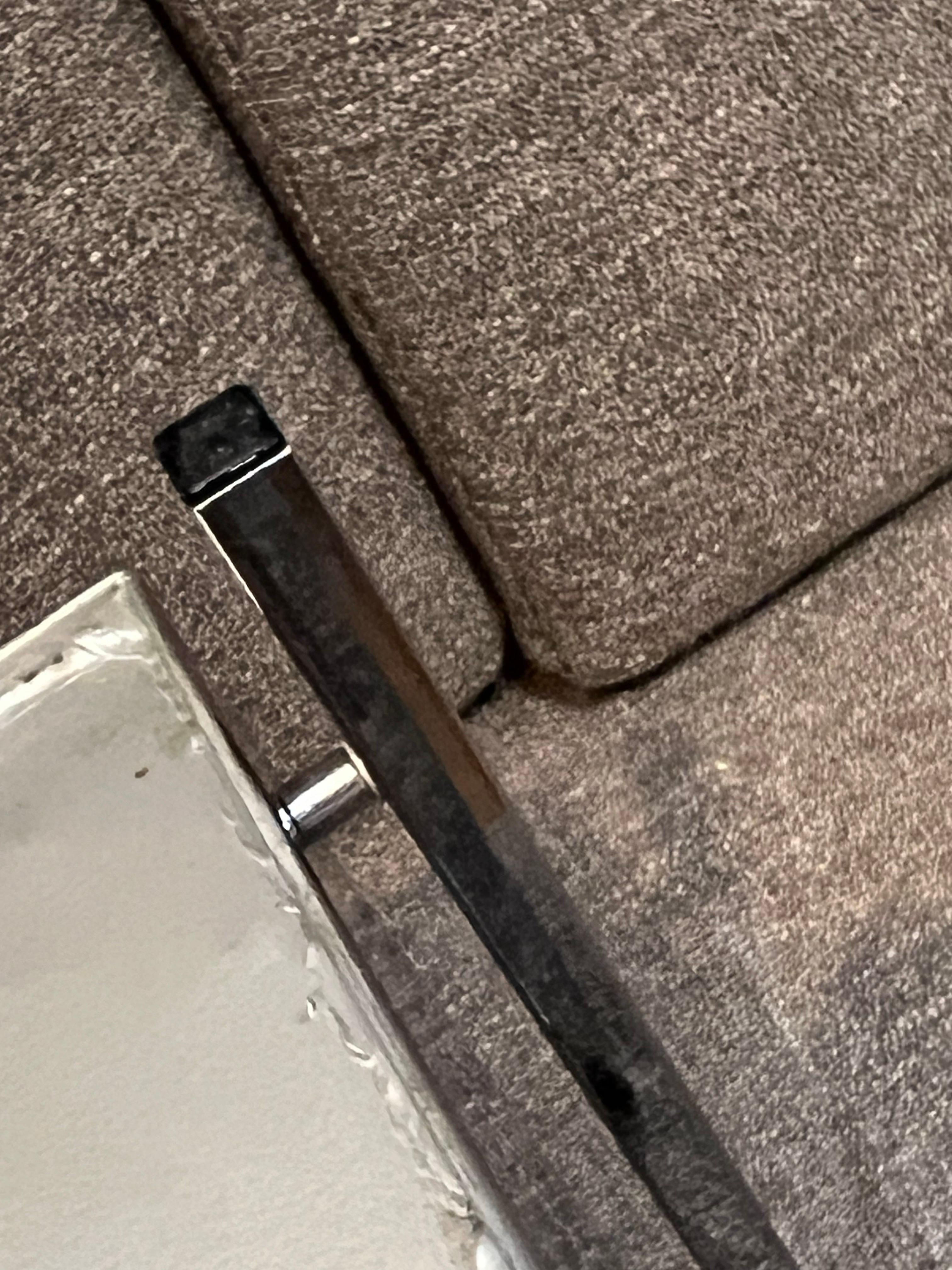 XX secolo 1970 Mirror Shine Plated Chrome Planter/Waste Can Space AGE in vendita