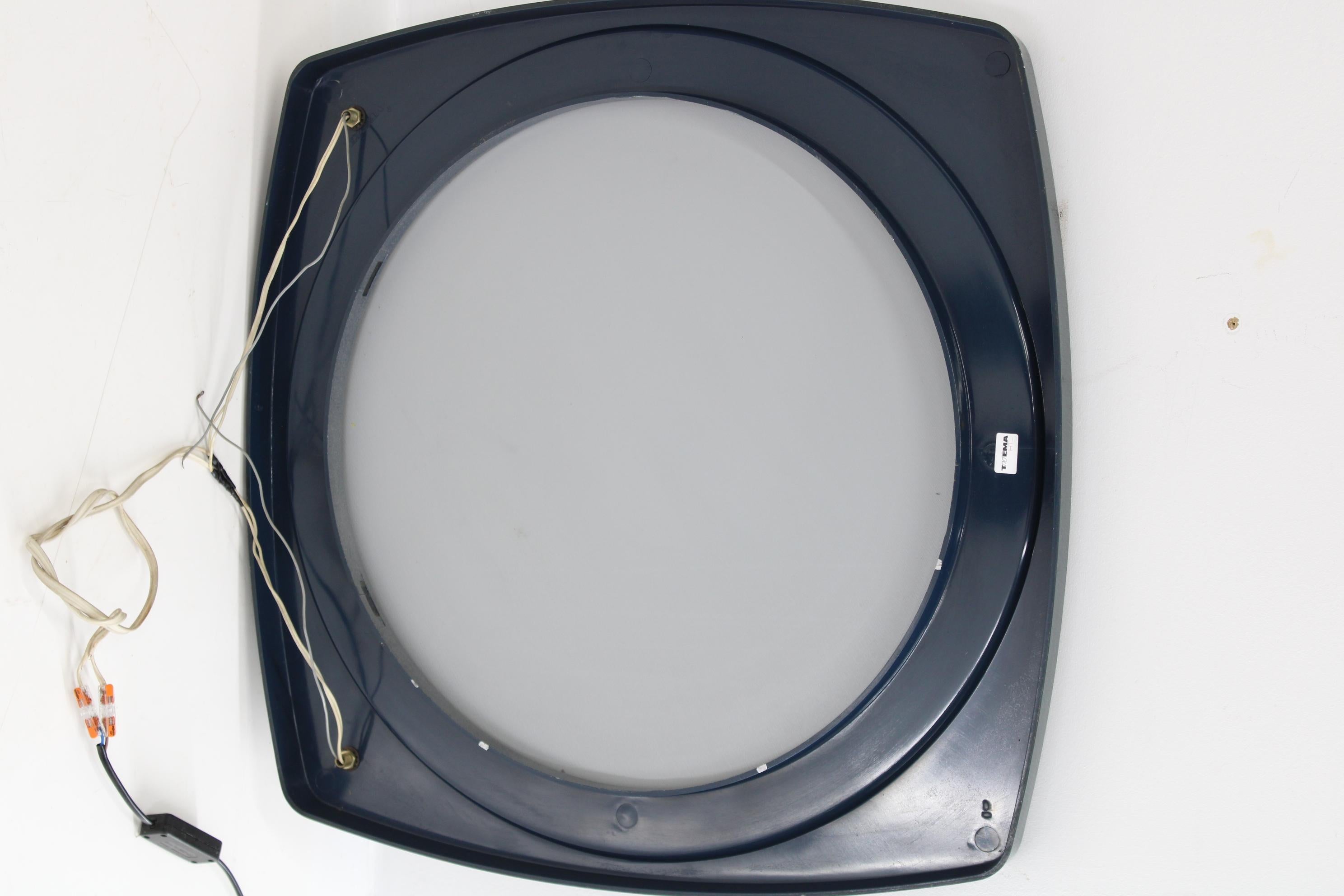 1970 Miroir avec Lights by Thema , Italy en vente 1