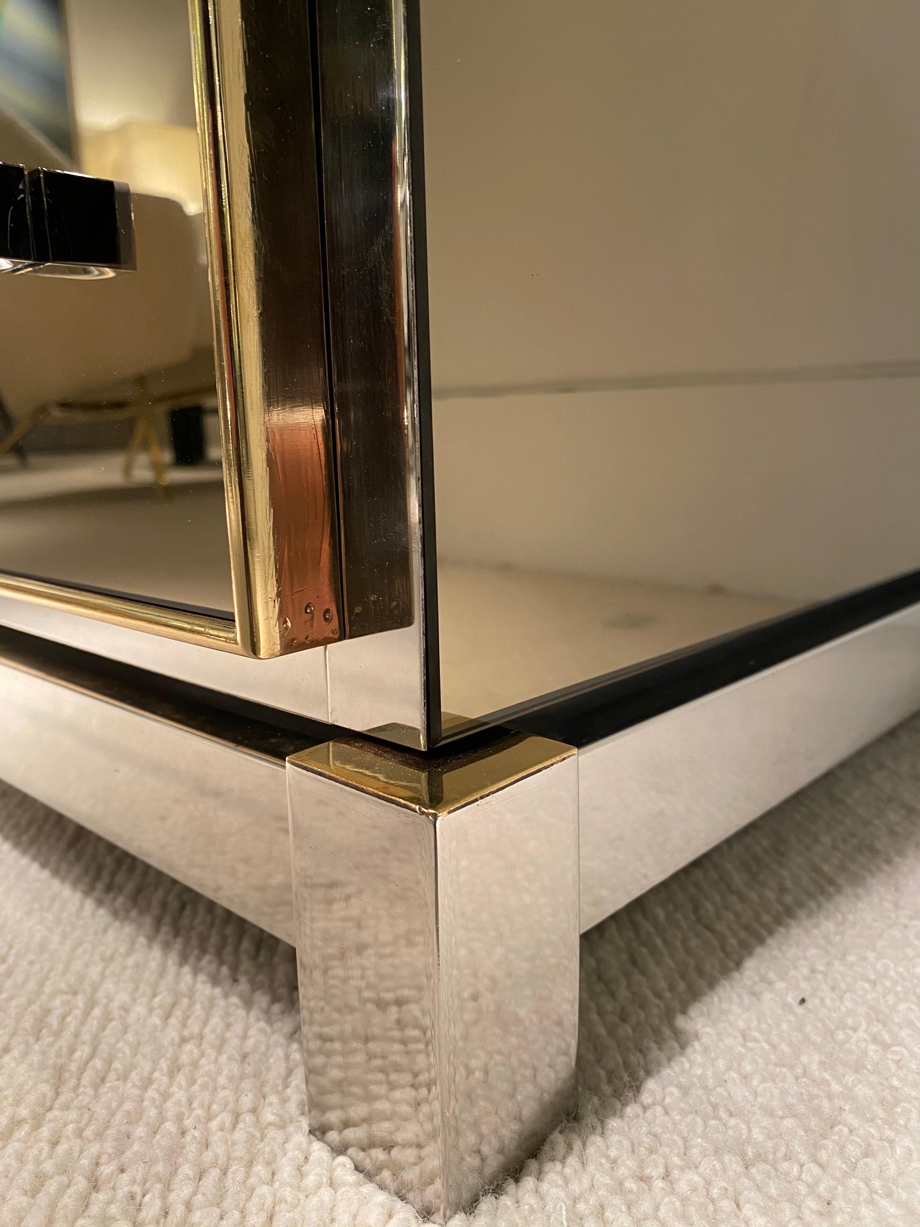1970s Mirrored Cabinet by Michel Pigneres 11