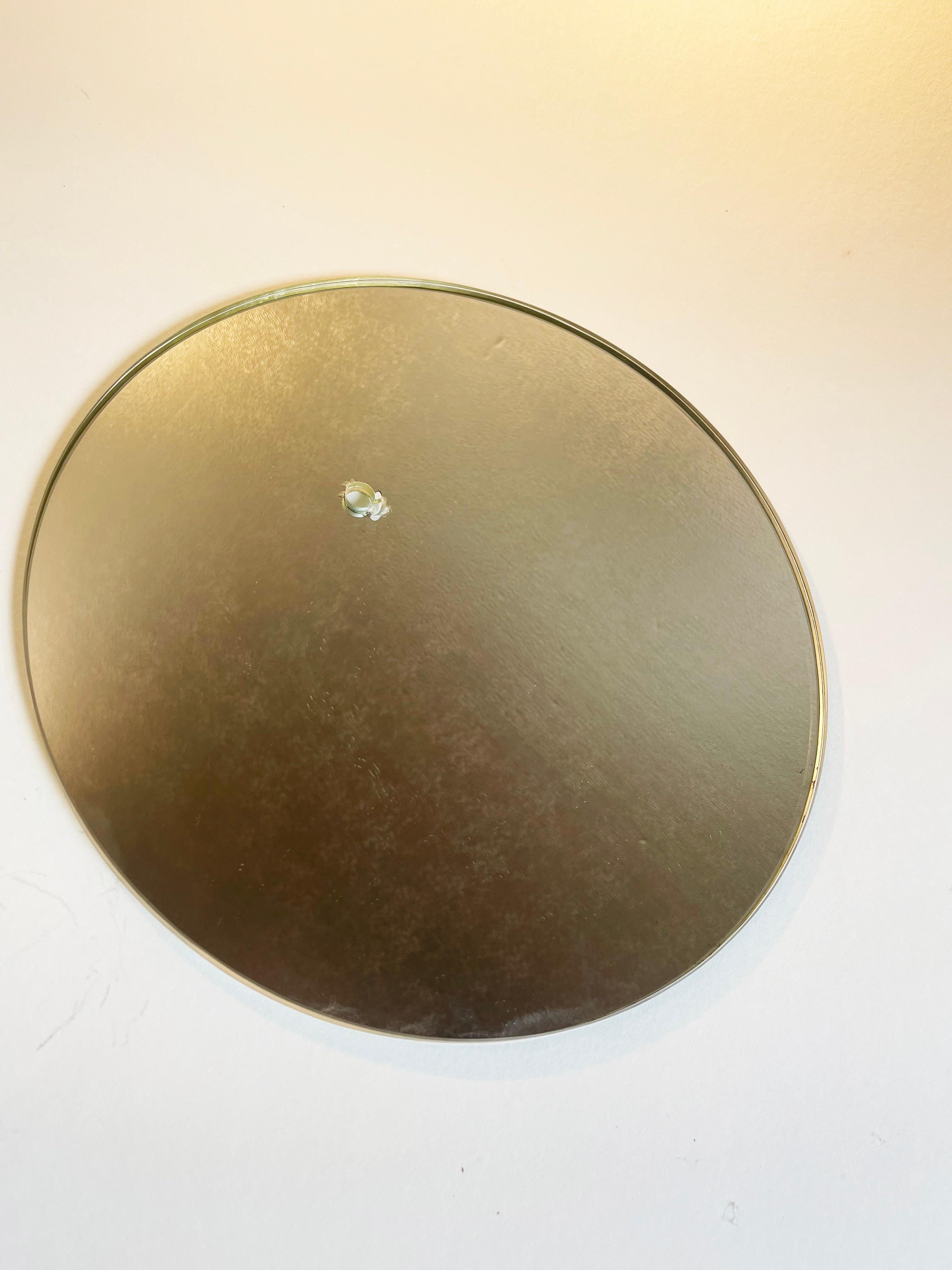 1970s Mirrored Crystal Cut Glass Clock by Junghans & Joska, Germany For Sale 4