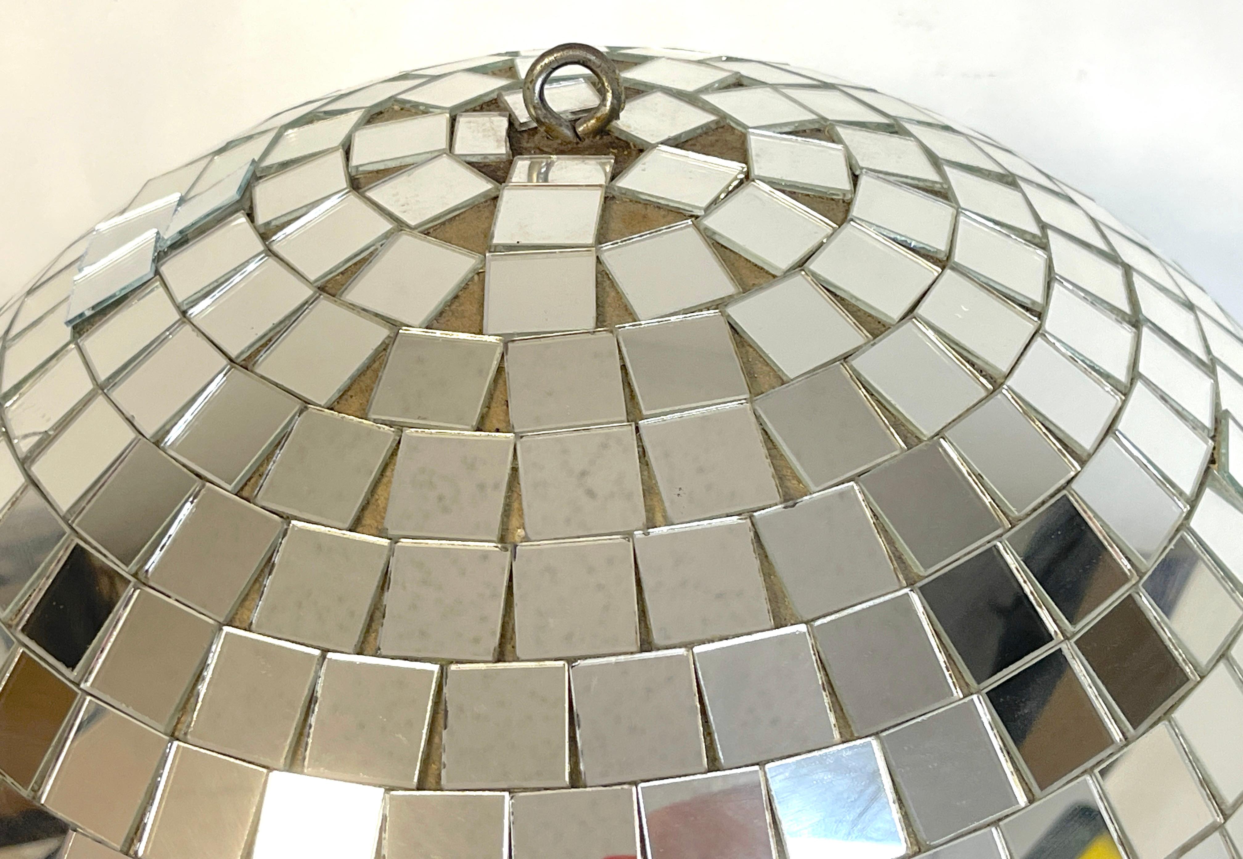 Mid-Century Modern 1970s, Mirrored Disco Ball