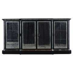 1970s Mirrored Regency Style Sideboard