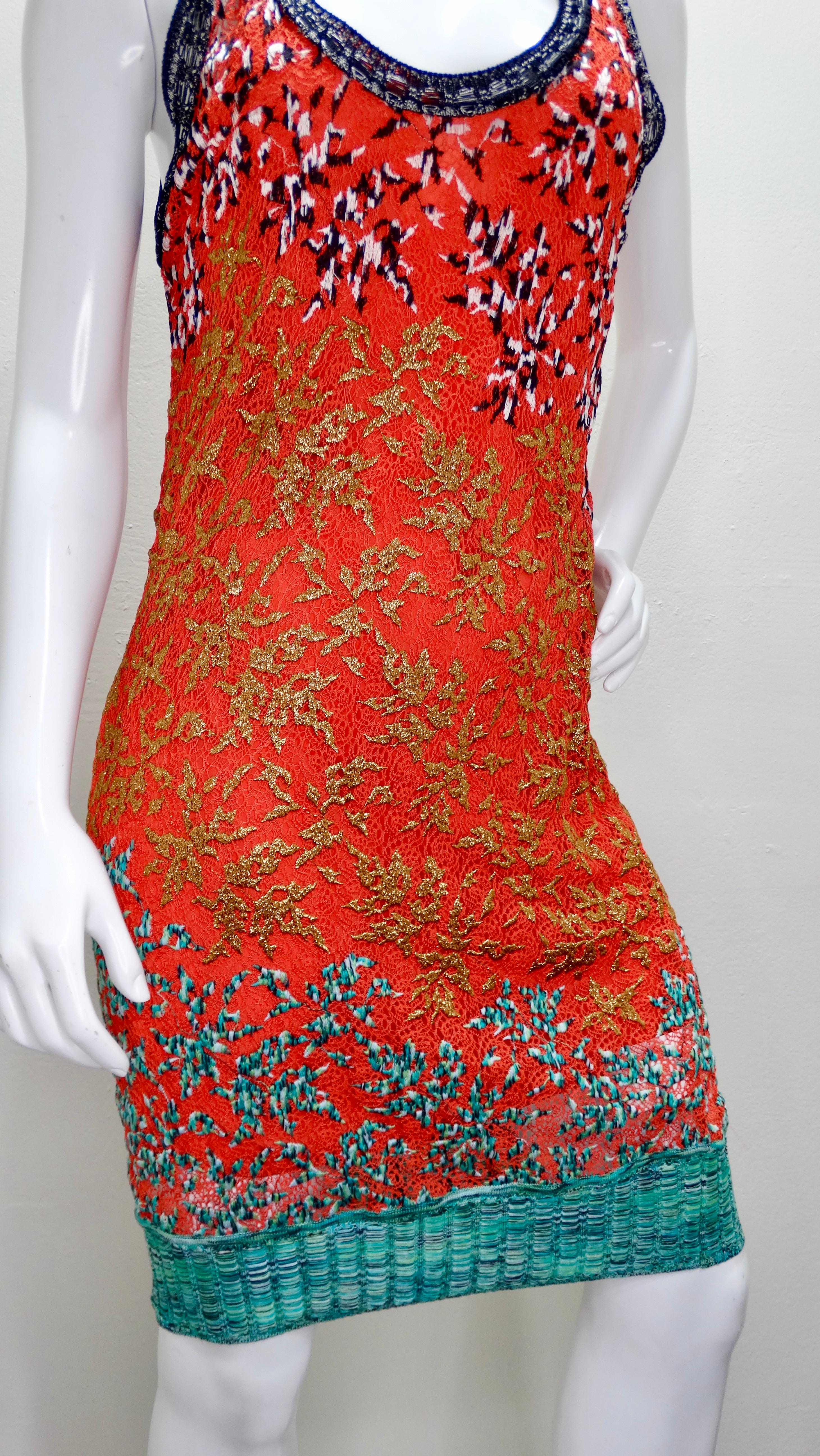 1970s crochet dress