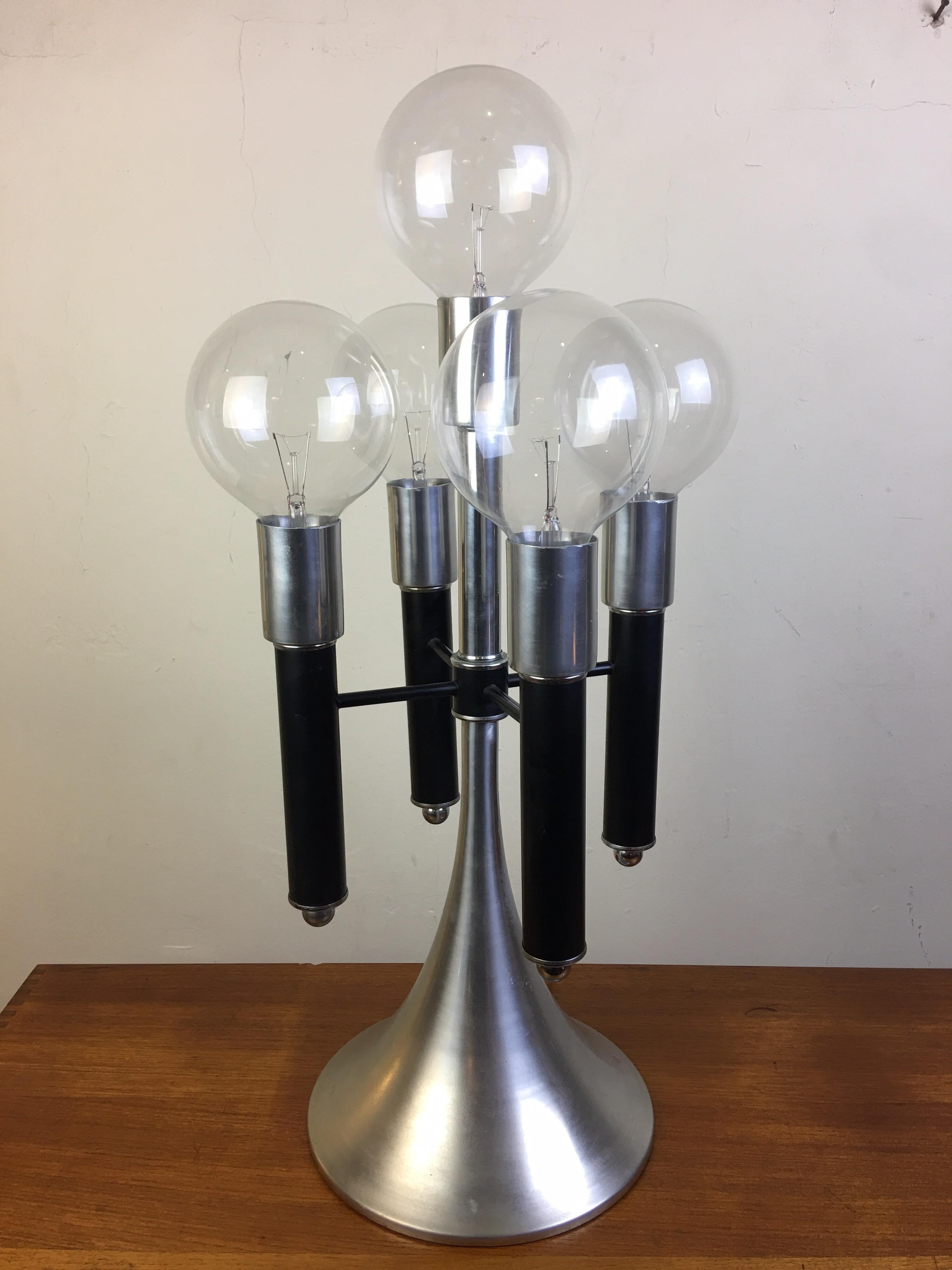 1970s Verner Panton Inspired Table Lamp 3