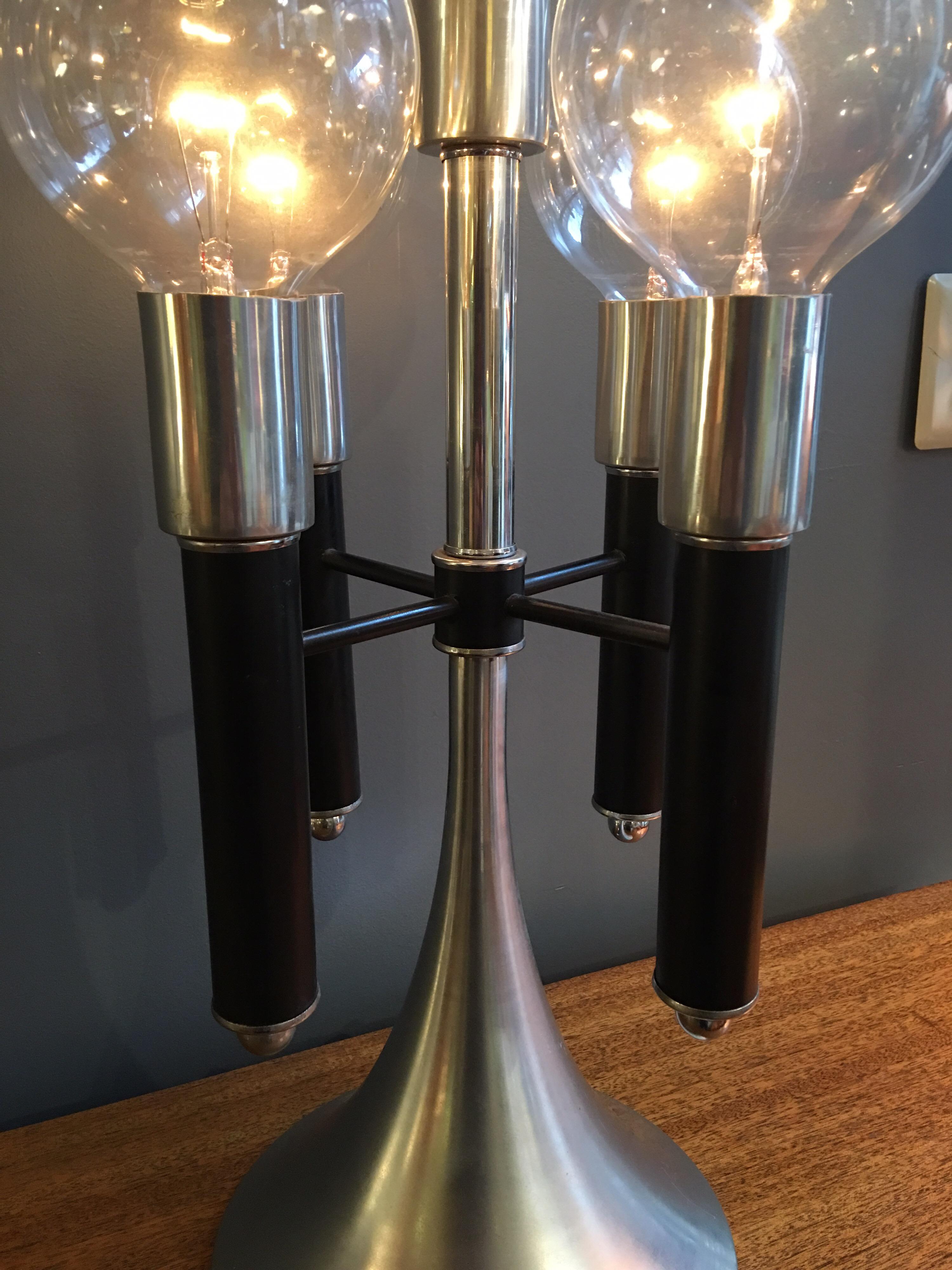 American 1970s Verner Panton Inspired Table Lamp