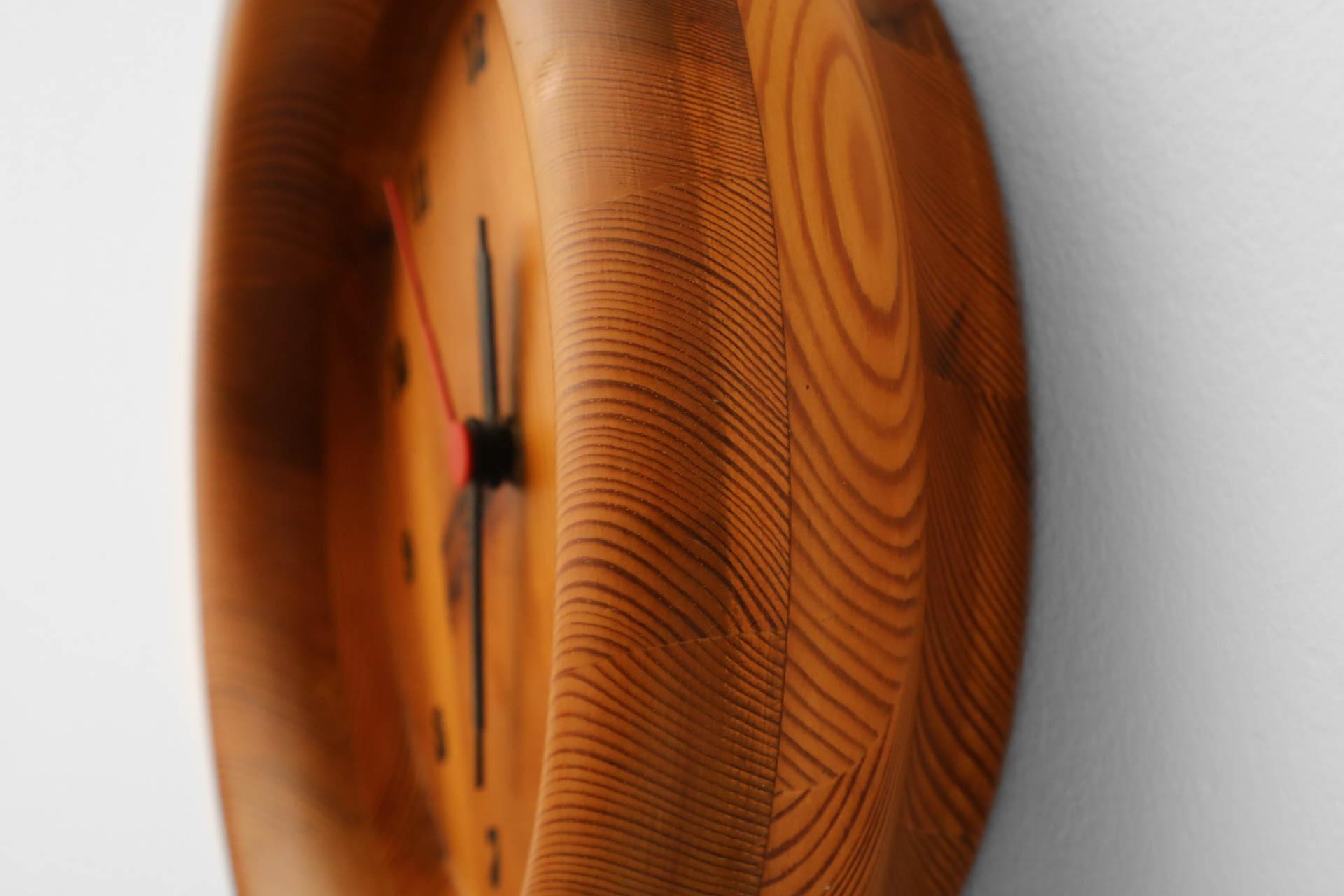 1970's MOD Kiefer Wanduhr 3