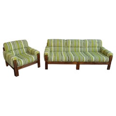 1970s Mod Sofa and Lounge Chair Set