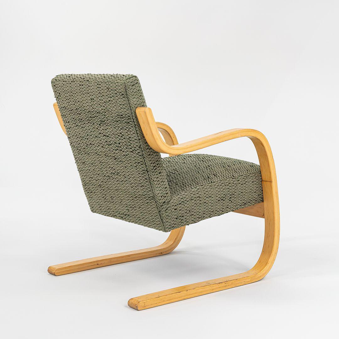 Modern 1970s Model 402 Atelje Lounge Chair Aino & Alvar Aalto for Artek w/ Upholstery