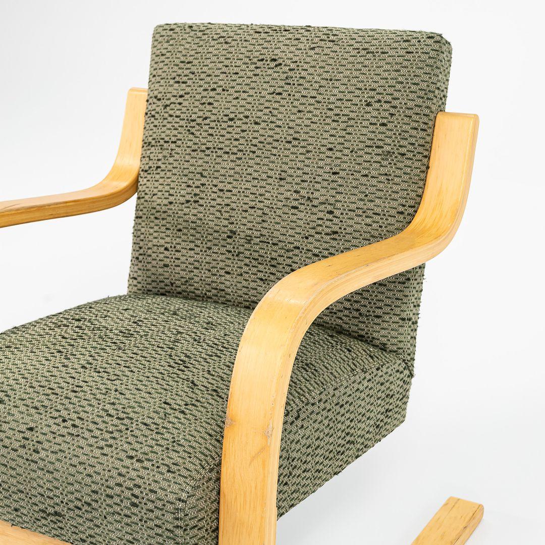 Finnish 1970s Model 402 Atelje Lounge Chair Aino & Alvar Aalto for Artek w/ Upholstery