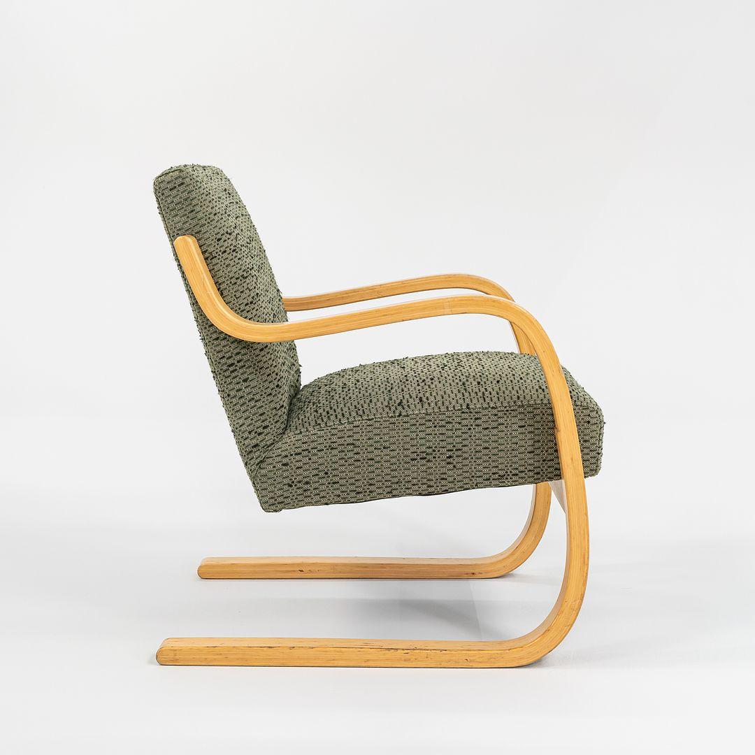 1970s Model 402 Atelje Lounge Chair Aino & Alvar Aalto for Artek w/ Upholstery 1