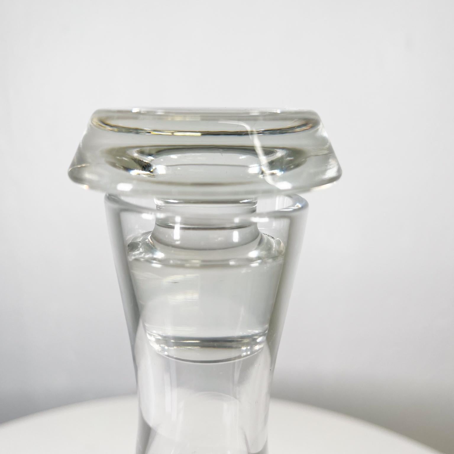 Jarra decantadora de vino de los años 70 Modern Art Glass en venta 4