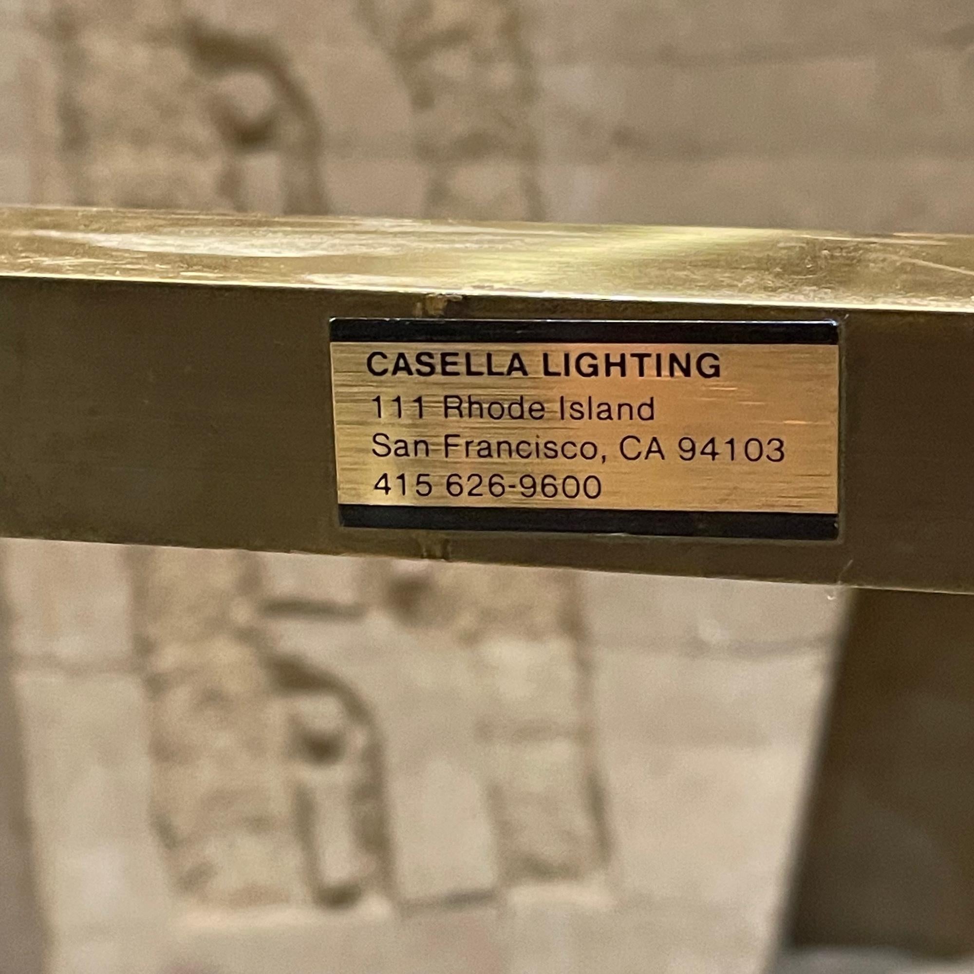 1970s Modern Casella Brass Pharmacy Reading Floor Lamp Adjustable Illumination 6