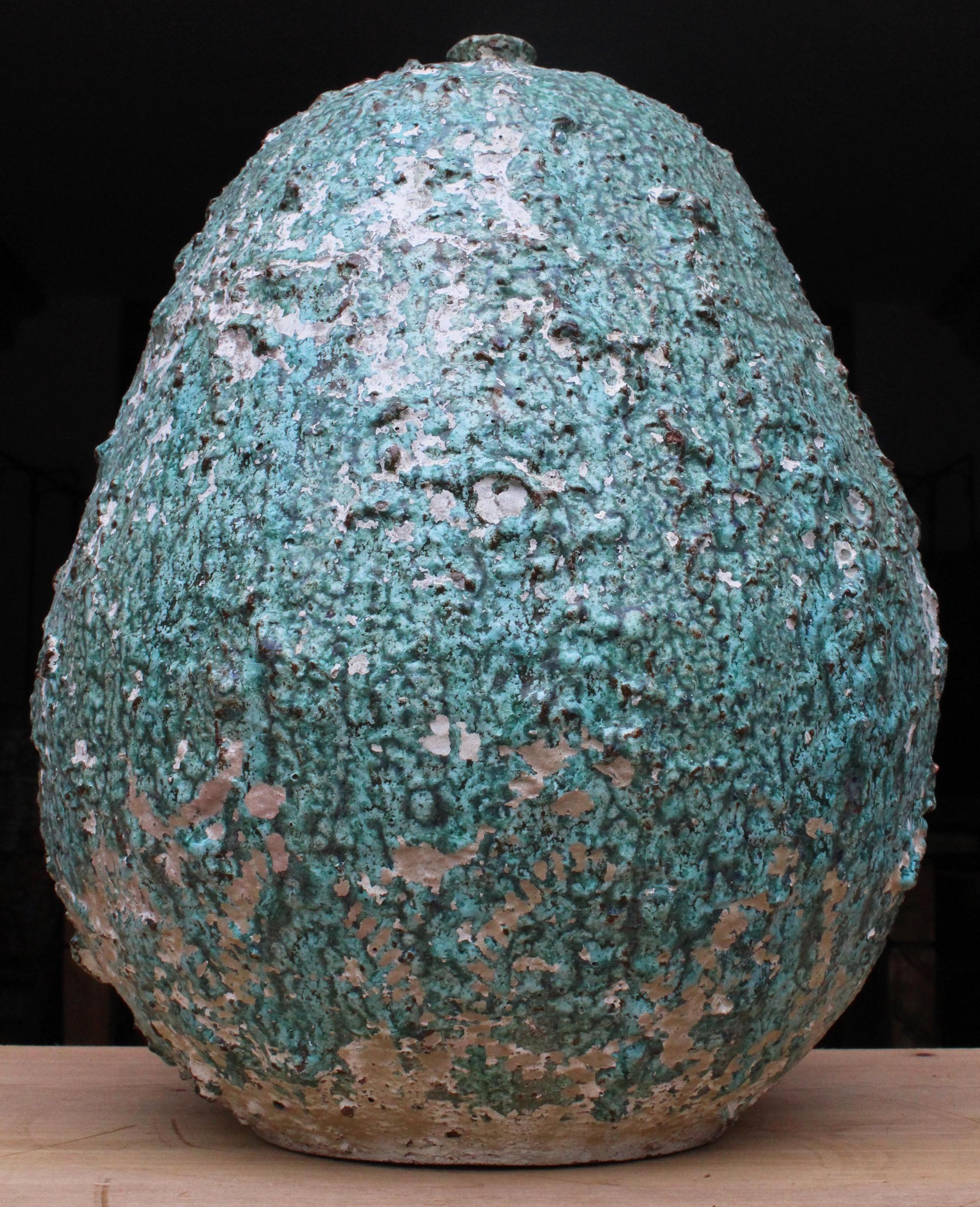 1970s Modern Ceramic Art Vase Signed by Eimers F. (Spanisch)