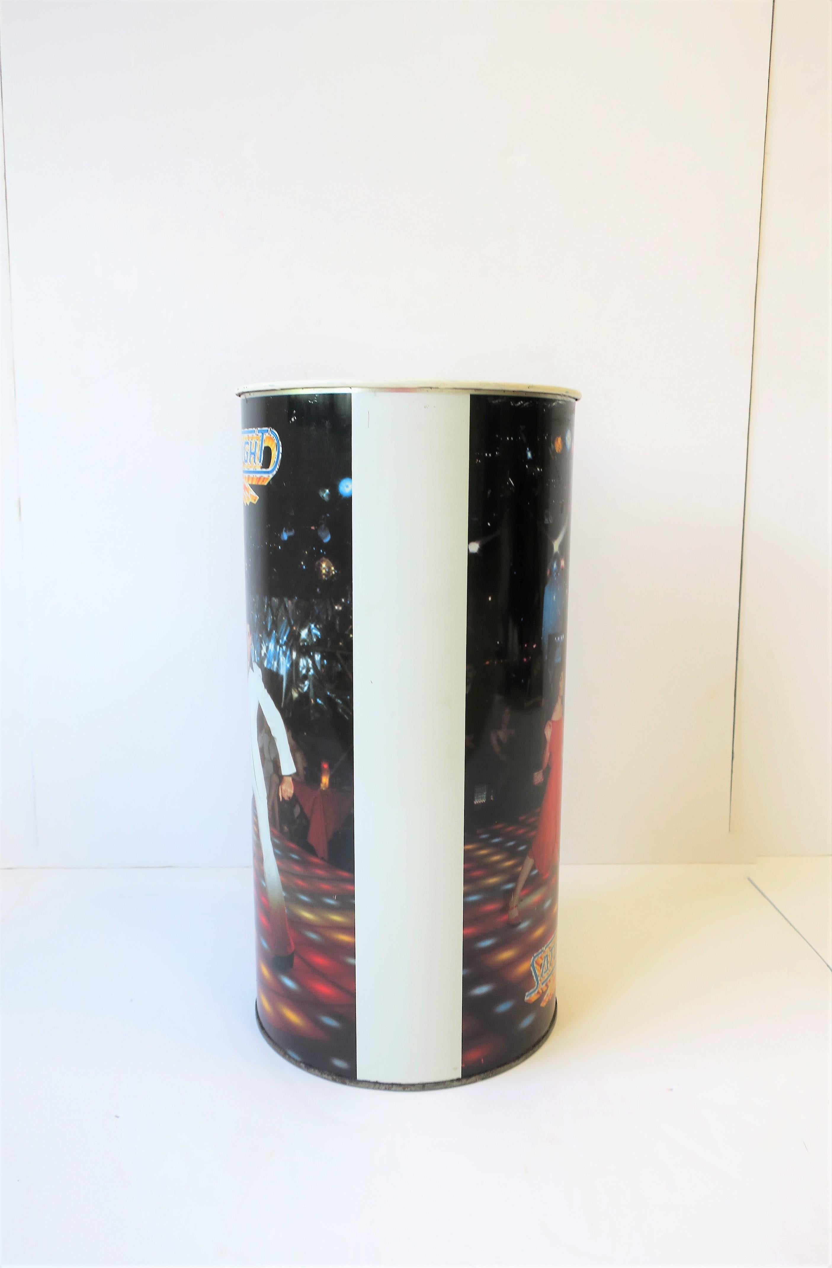1970s Modern Disco Wastebasket or Umbrella Stand 1