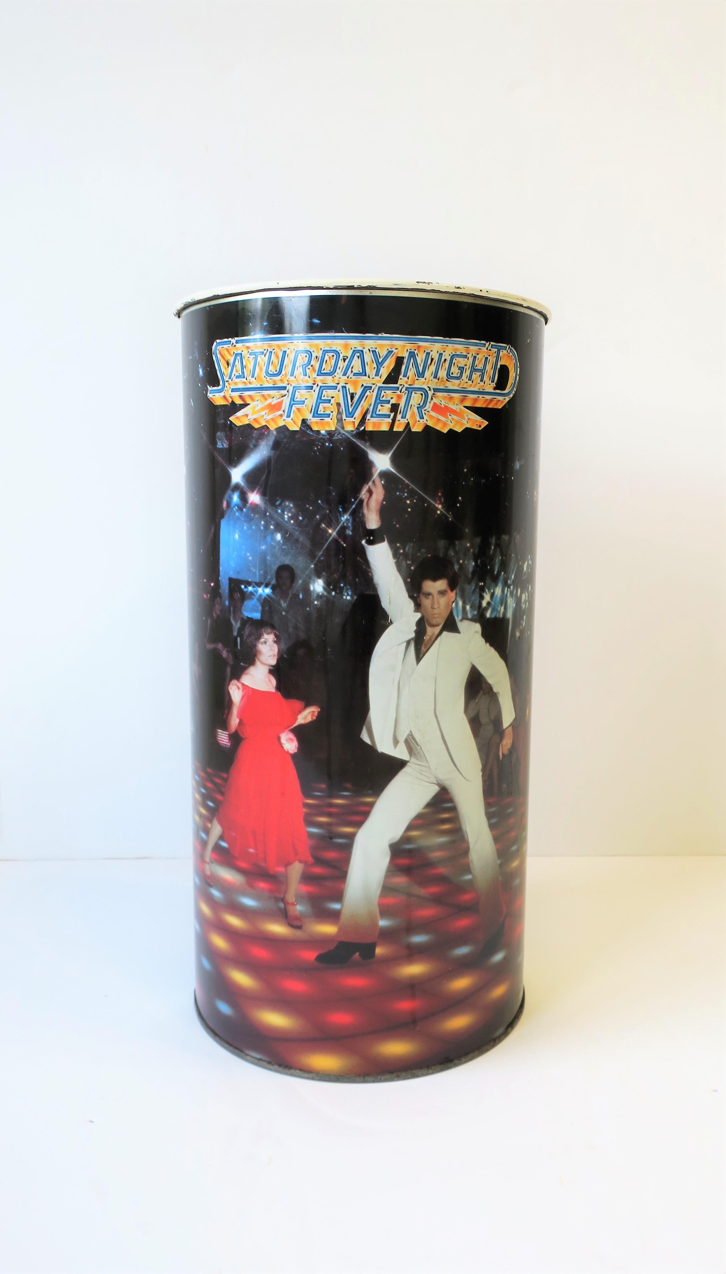 disco ball trash can
