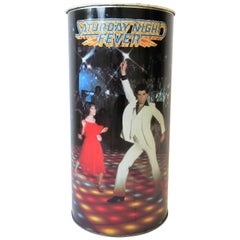 1970s Modern Disco Wastebasket or Umbrella Stand