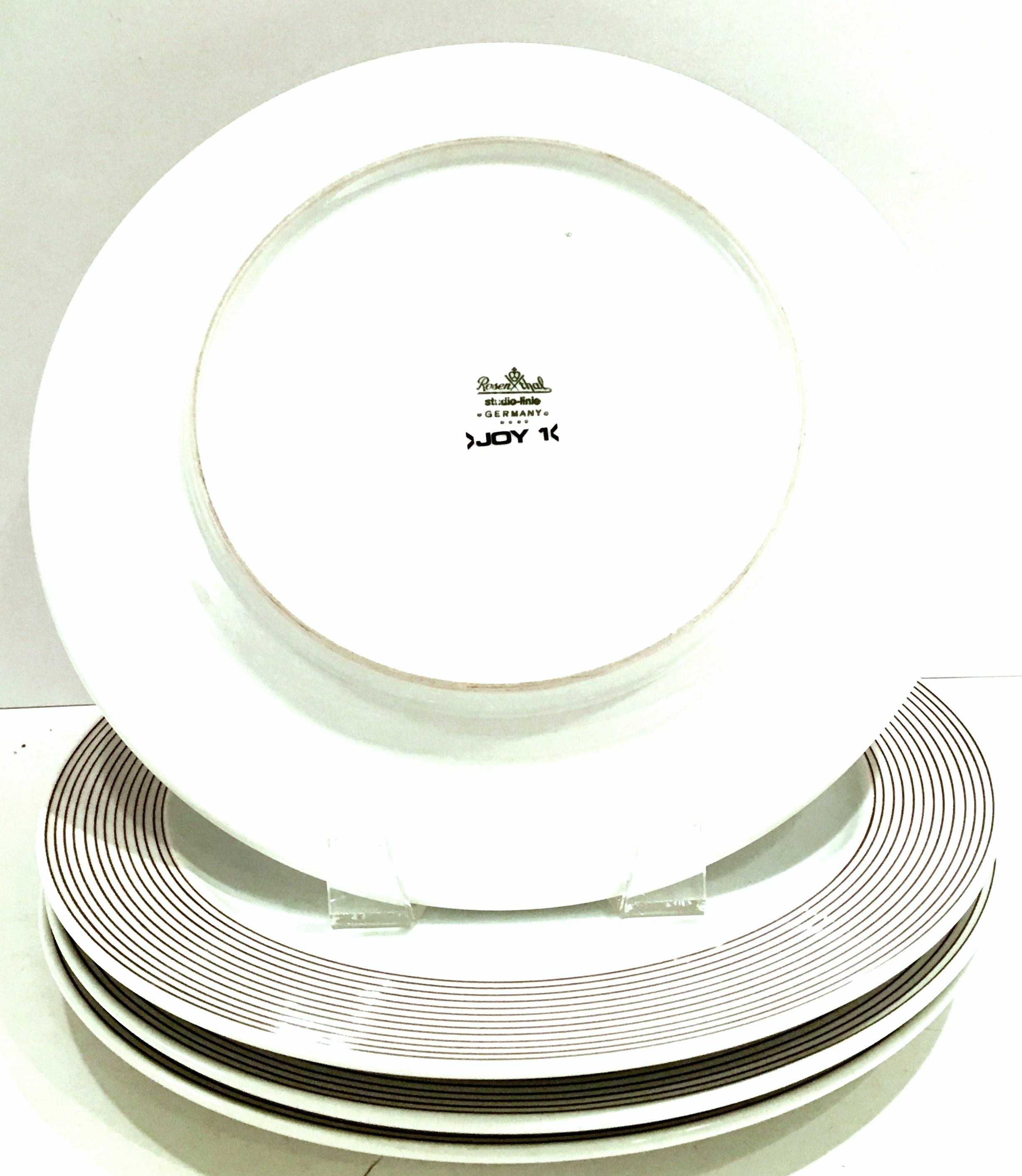 1970'S Modern German Porcelain Dinnerware ‘Joy One’ Set of 20 By, Rosenthal 2